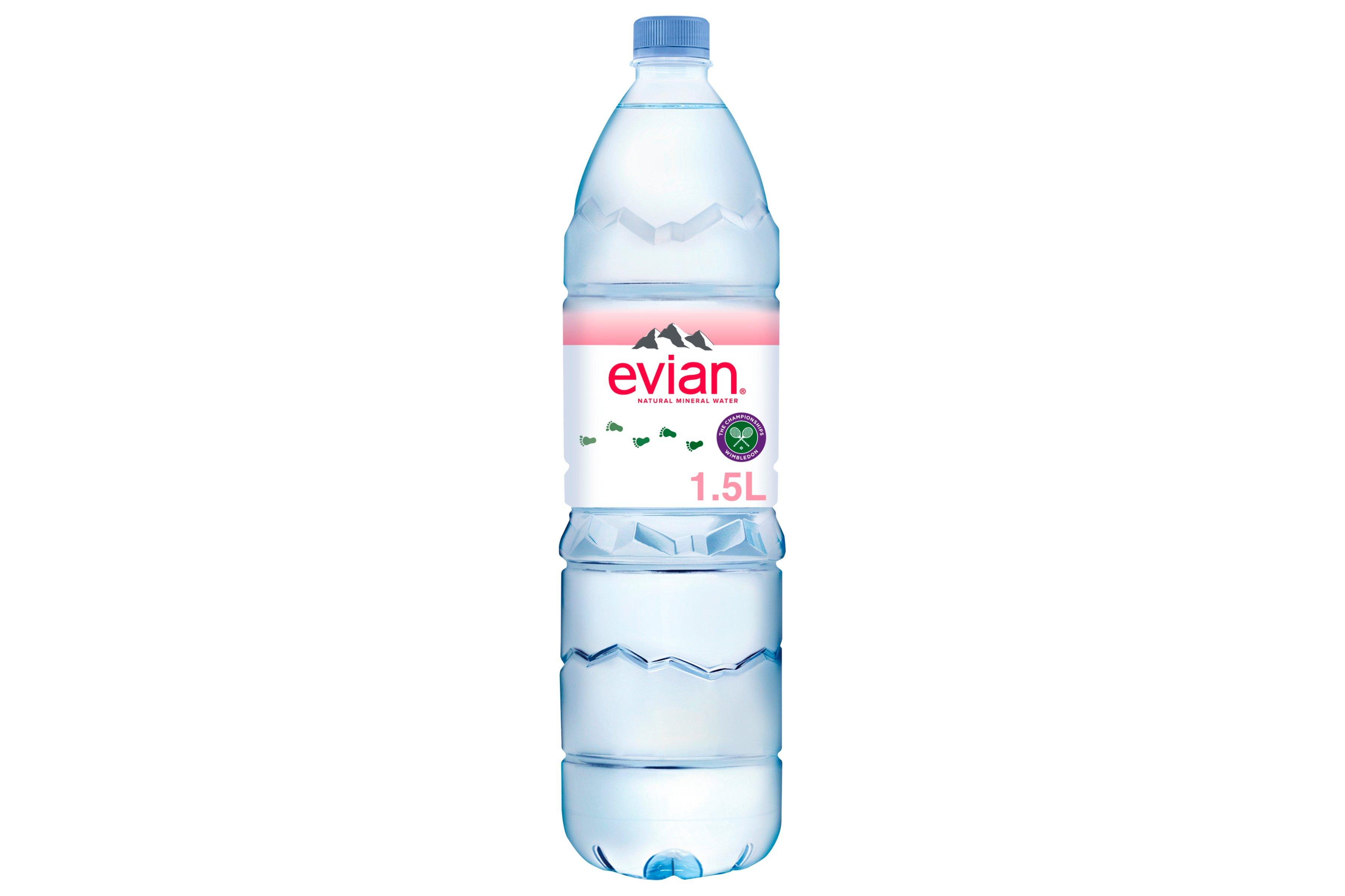 Evian Natural Bottled Mineral Still Water 1.5L