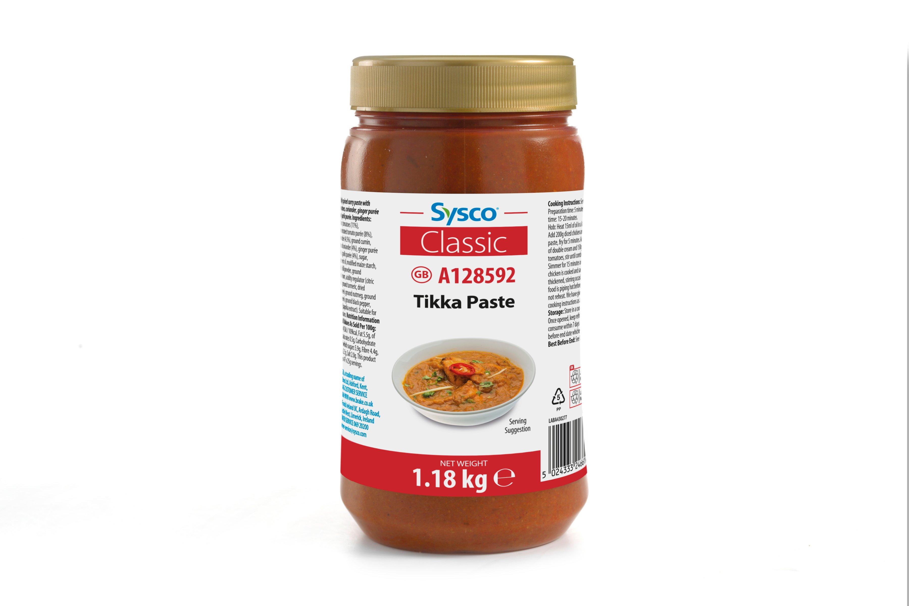 Sysco Classic Tikka Paste