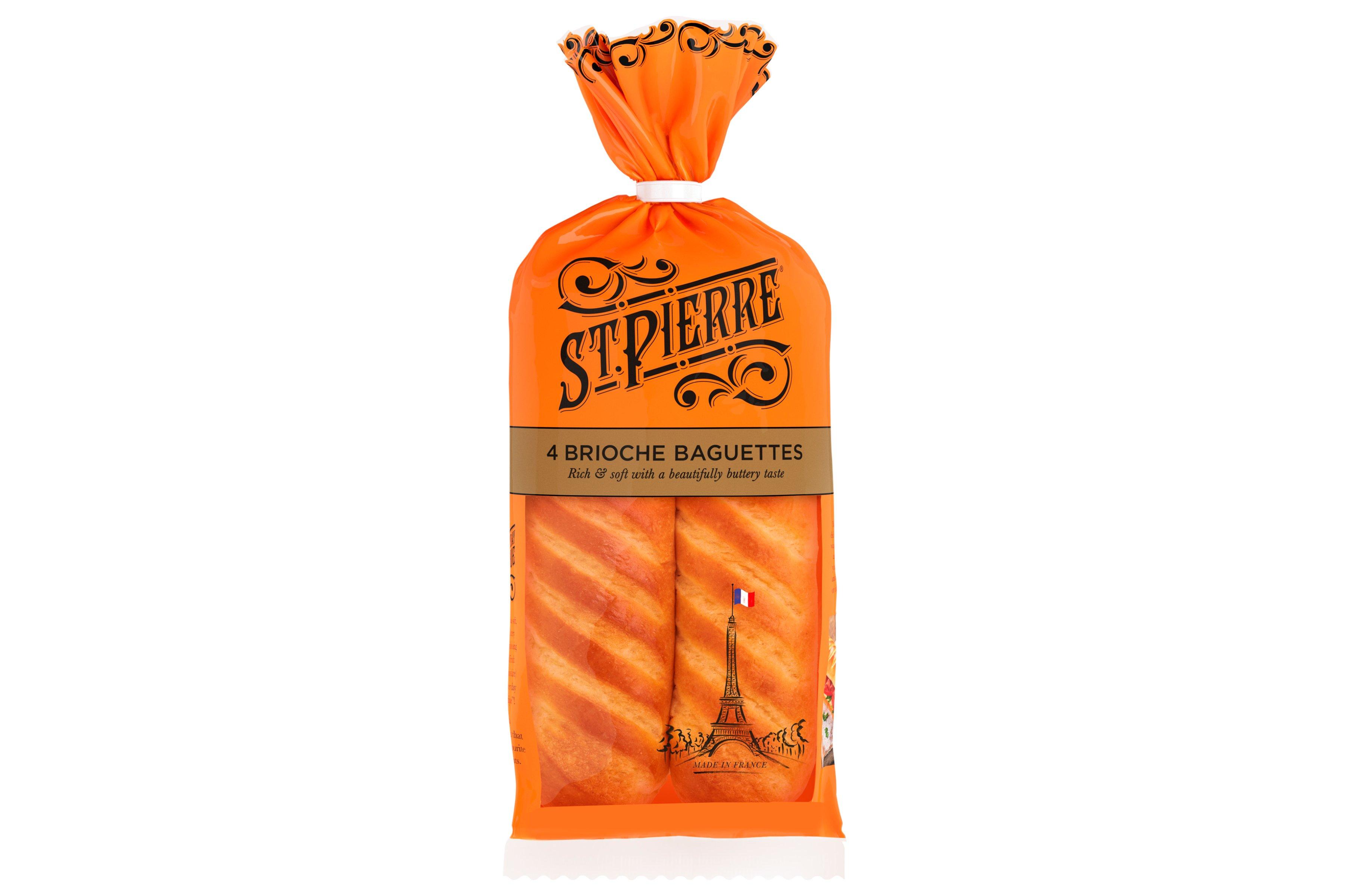 St Pierre 9.6" Brioche Soft Baguettes