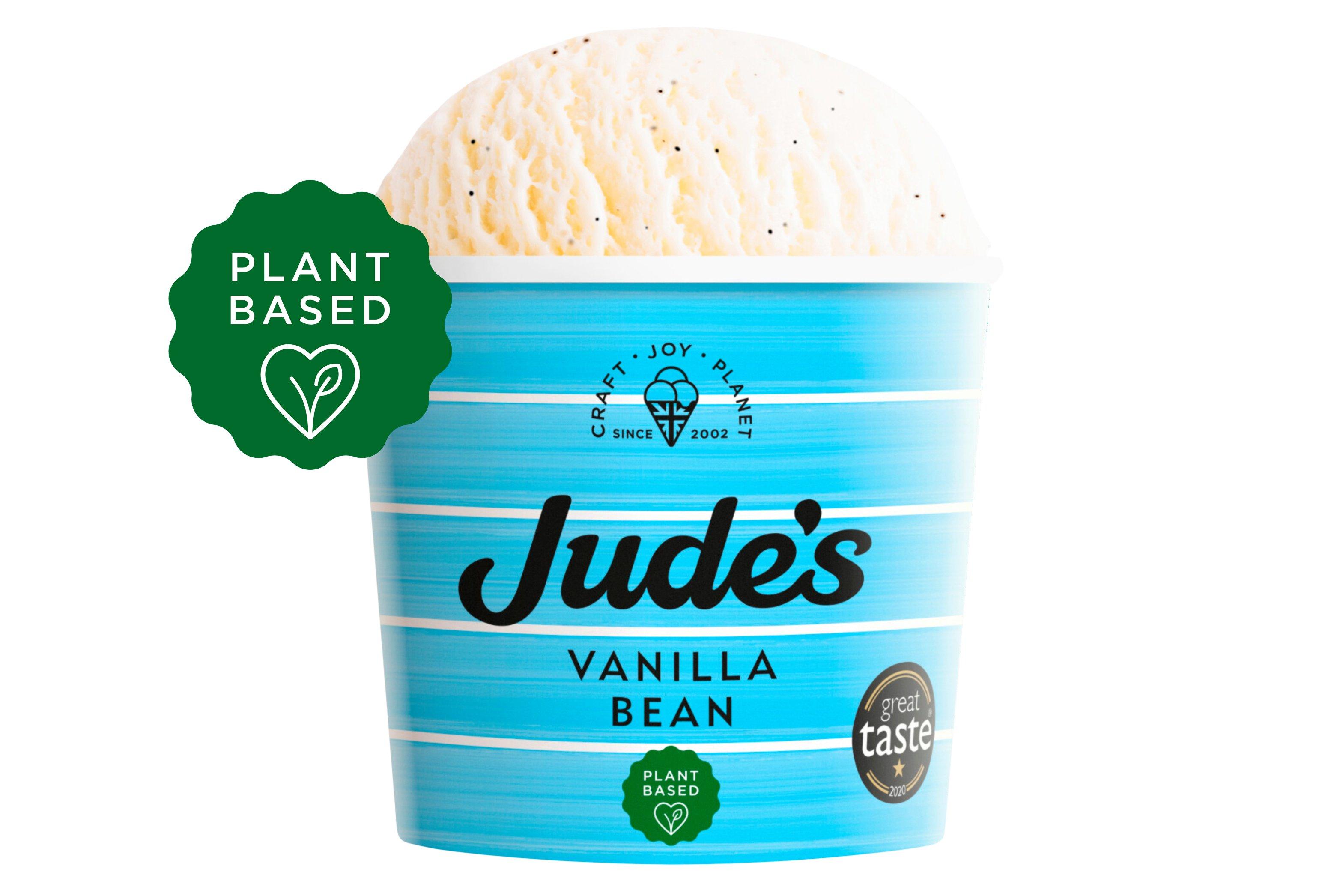 Jude's Vegan Vanilla Ice Cream Tub