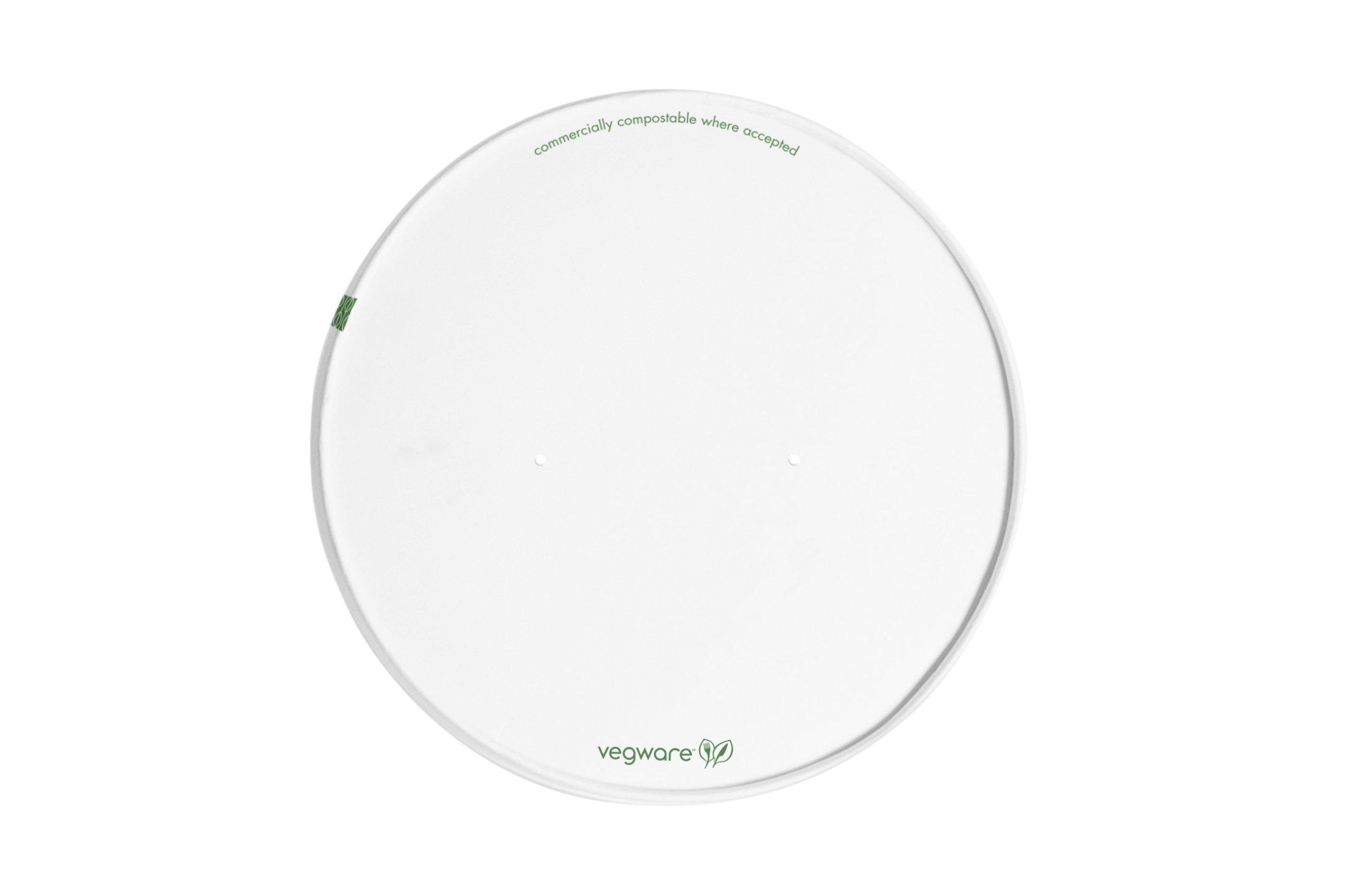 Vegware Bon Appetit Food Bowl Lids - 26oz-48oz