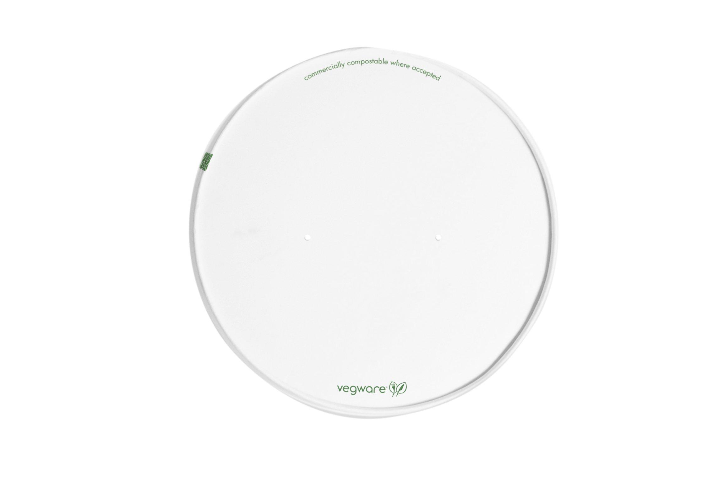 Vegware Bon Appetit Food Bowl Lids - 26oz-48oz