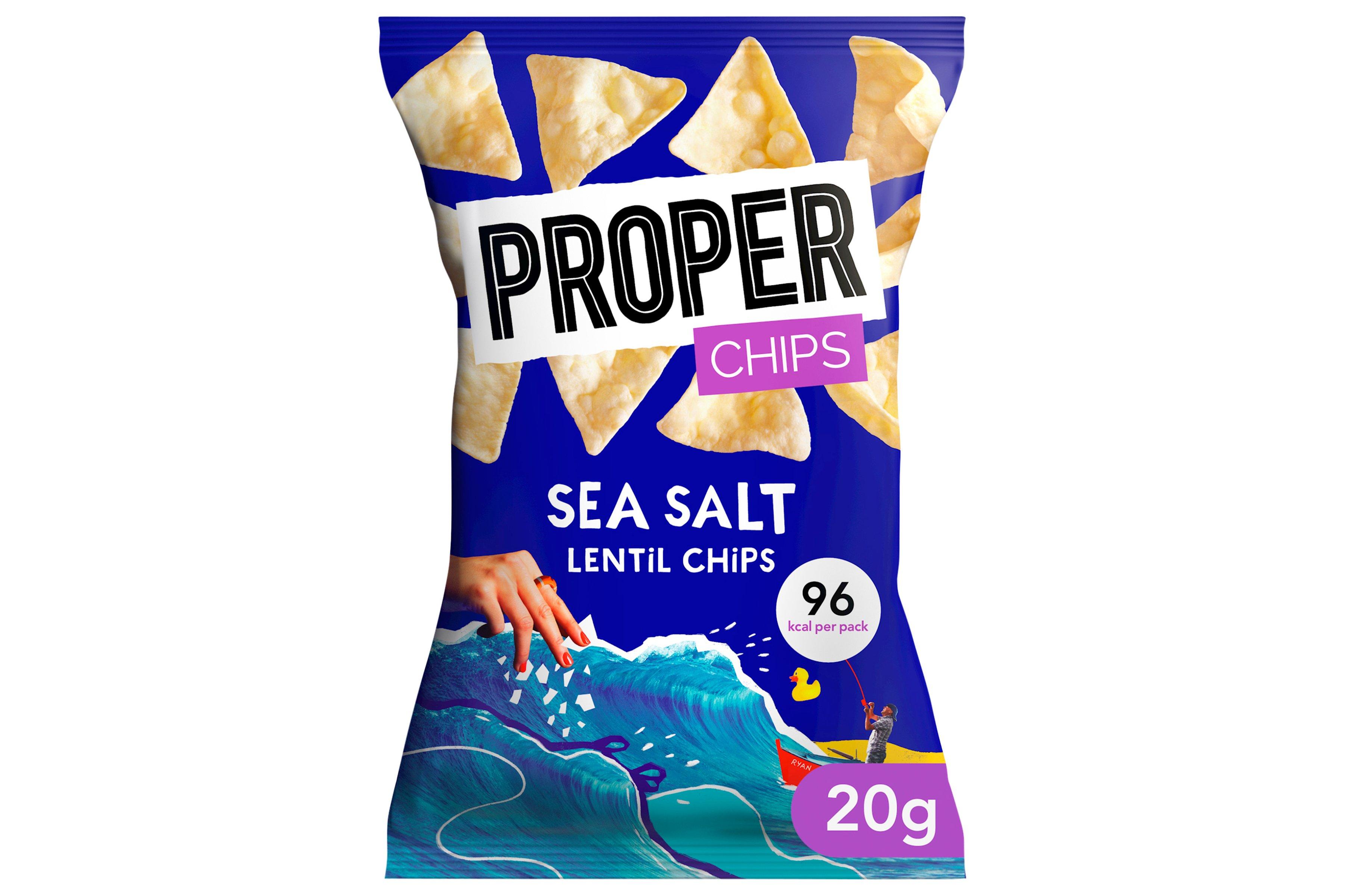 Properchips Salt Lentil Chips 20g