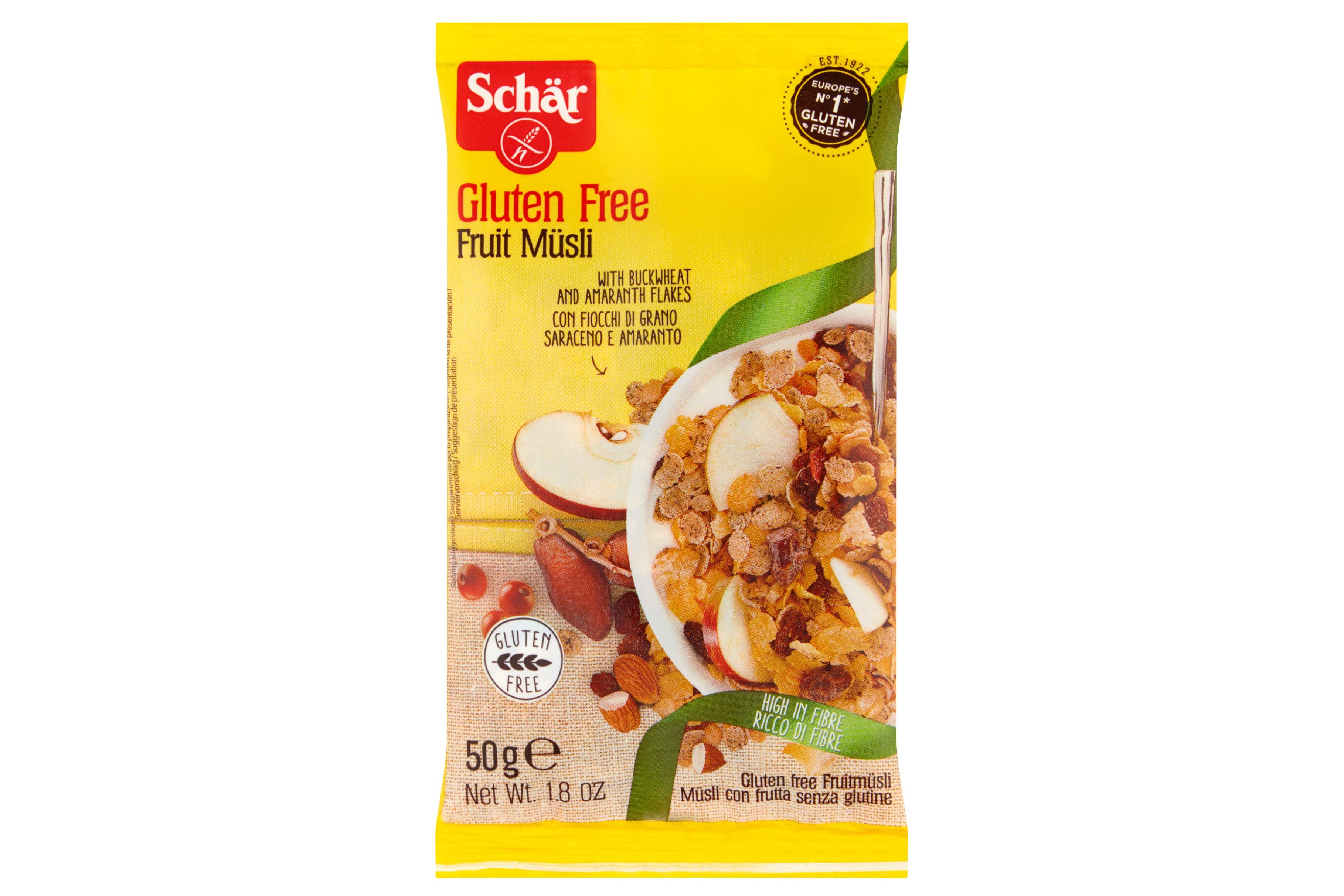 Schär Gluten Free Muesli portion pack 50g