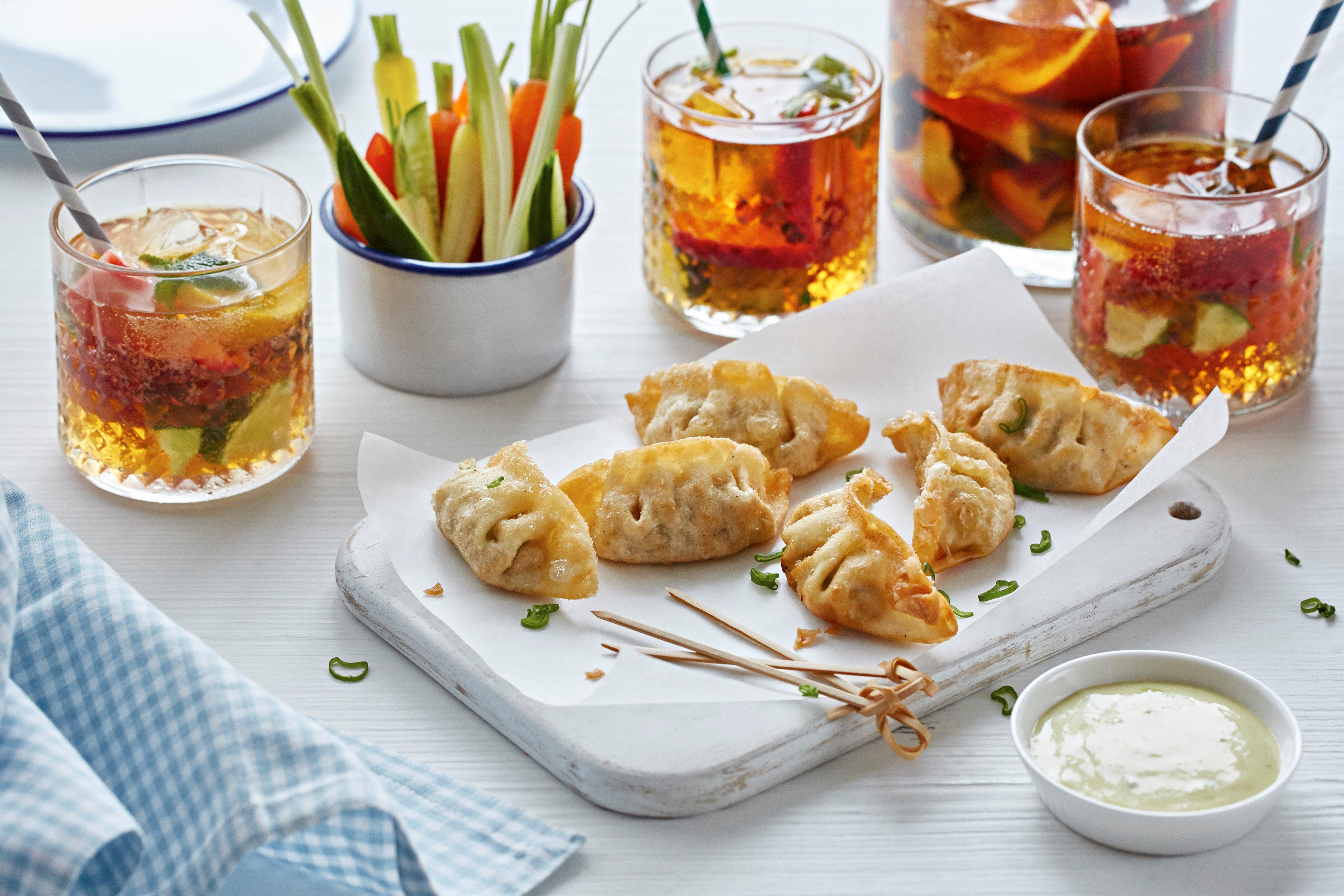 Duck Gyoza