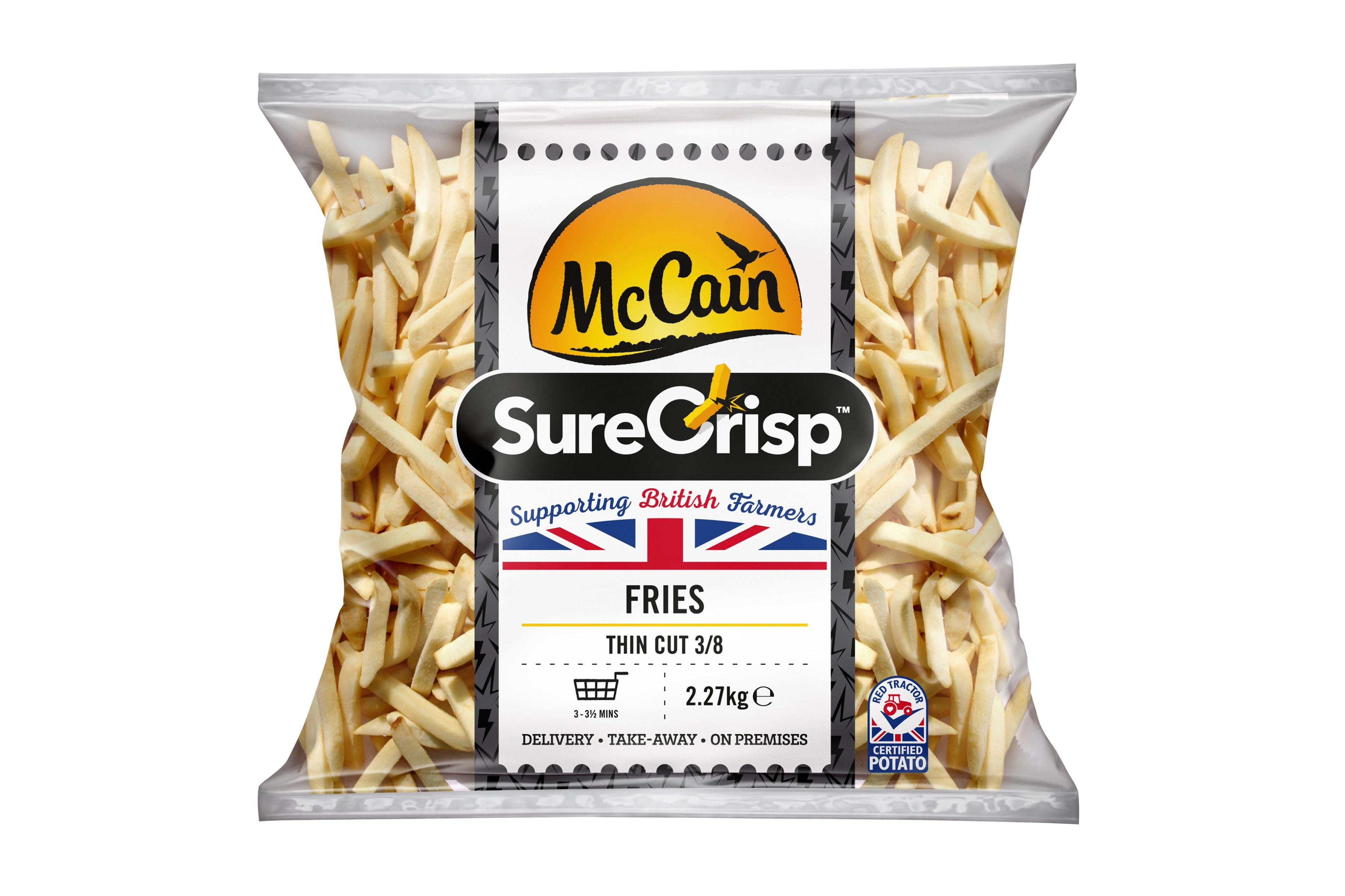 McCain Surecrisp Skin Off Thin Fries