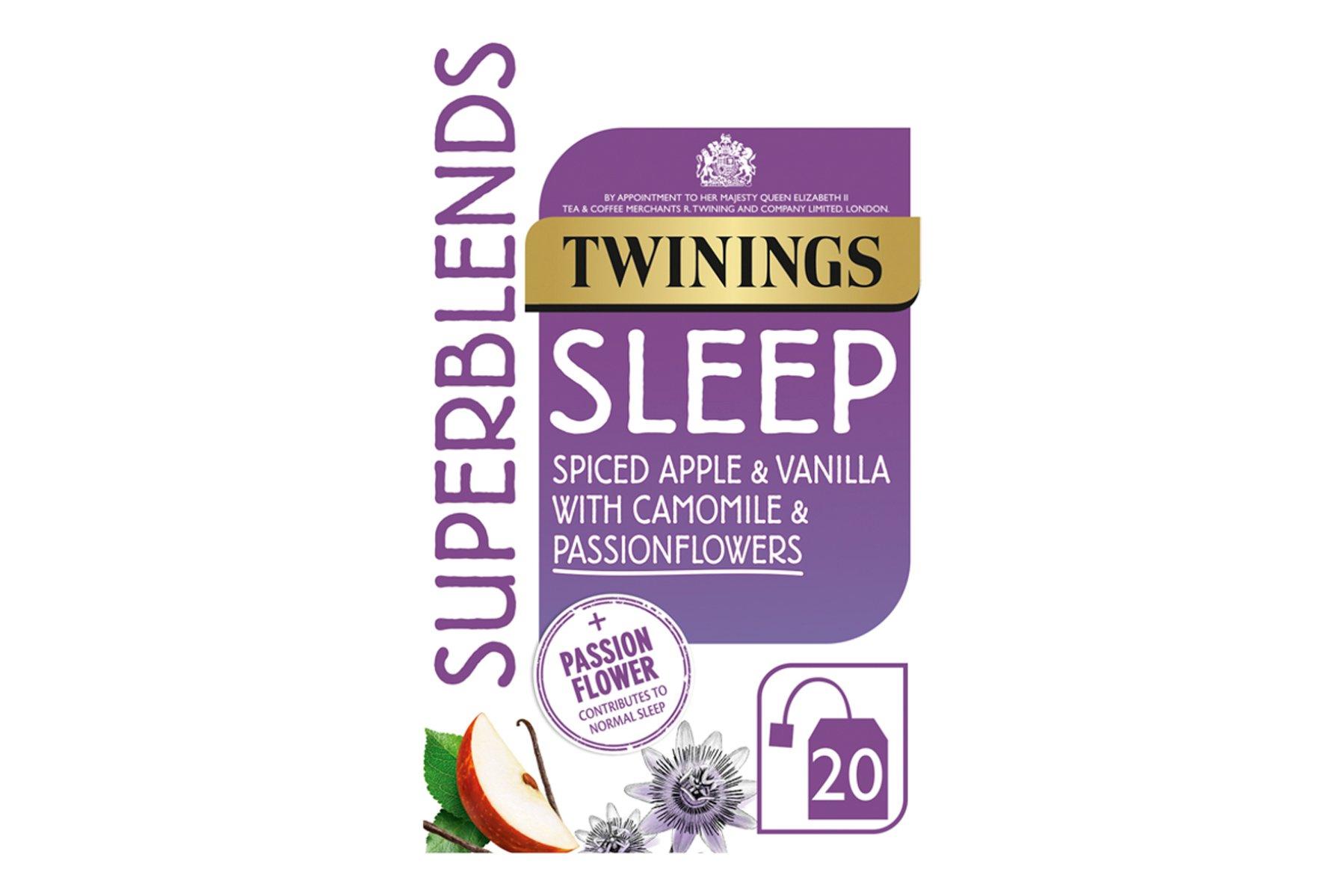 Twinings Superblends Sleep Spiced Apple & Vanilla with Camomile & Passionflowers 30g