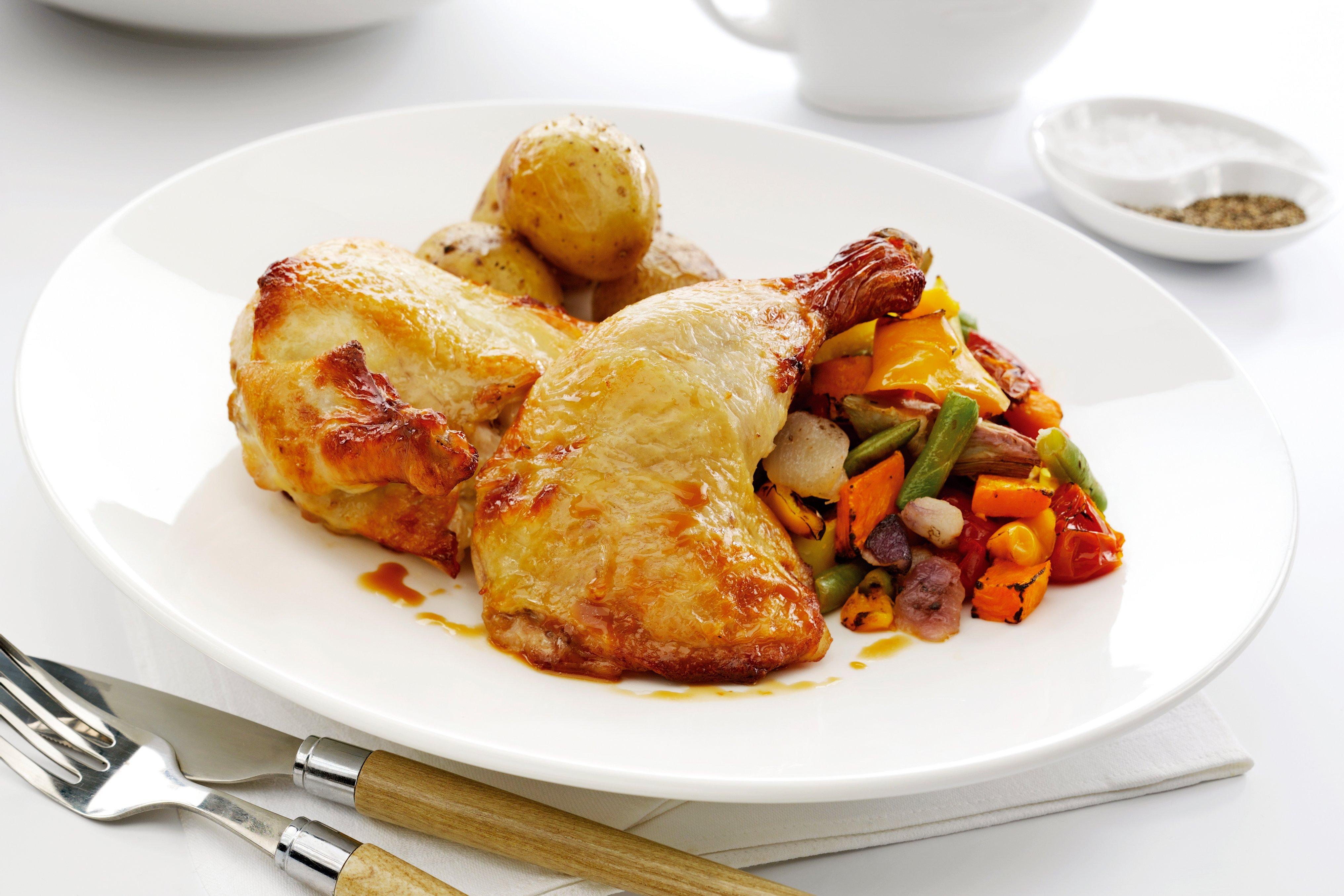 British Red Tractor  Roast Half Chicken