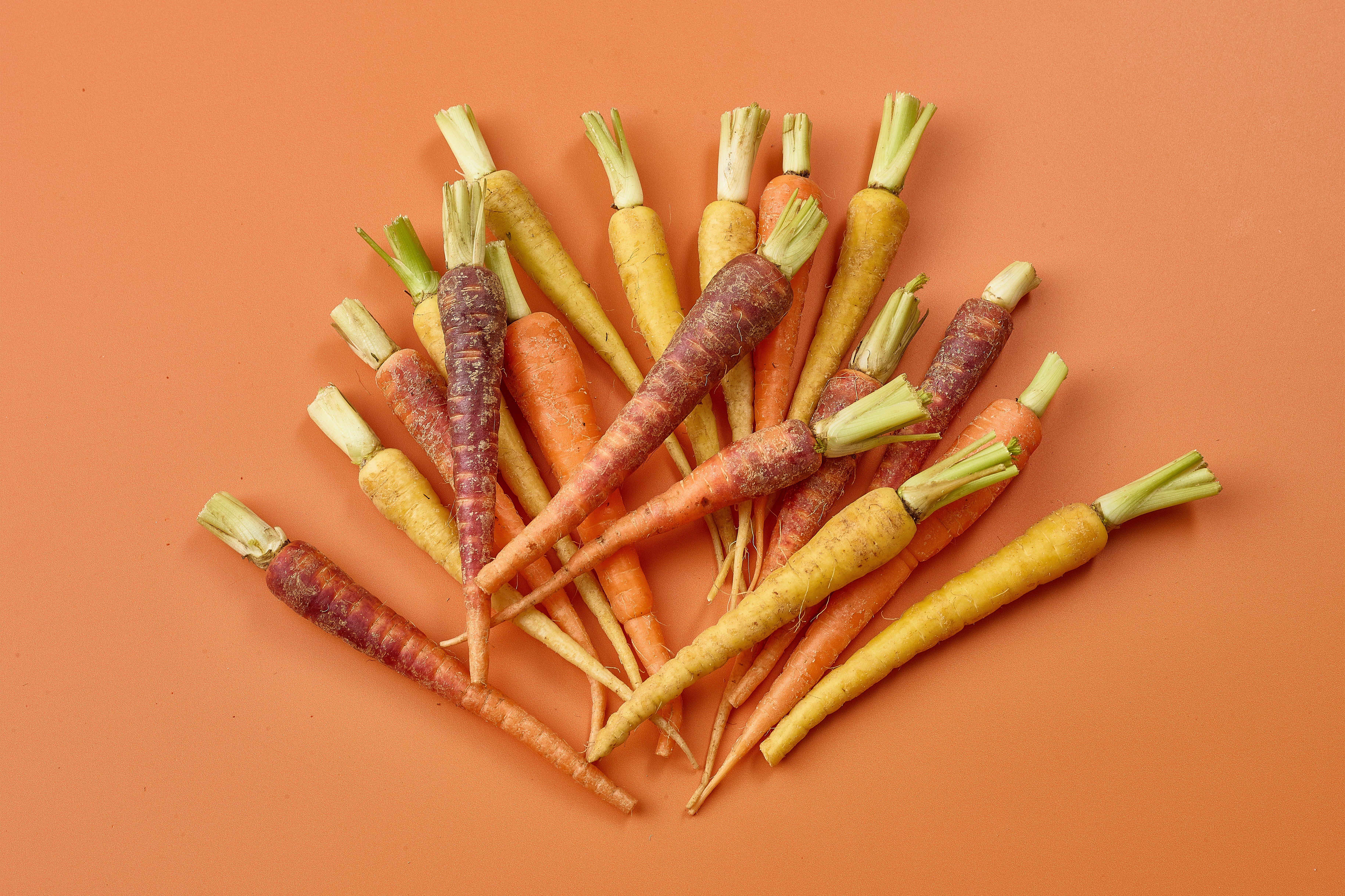 Baby Rainbow Carrots