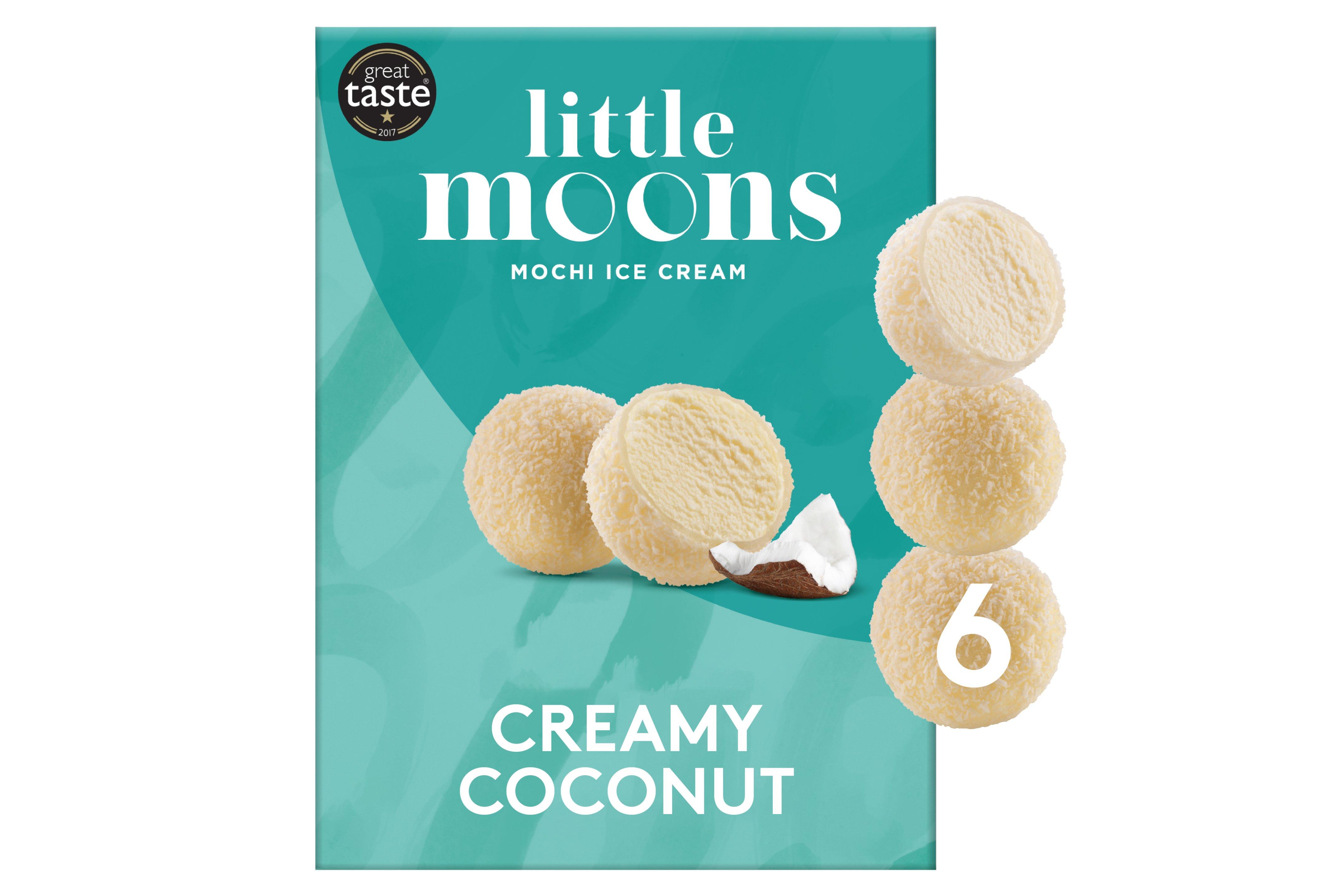 Little Moons Creamy Coconut Soft Mochi & Gelato Ice Cream