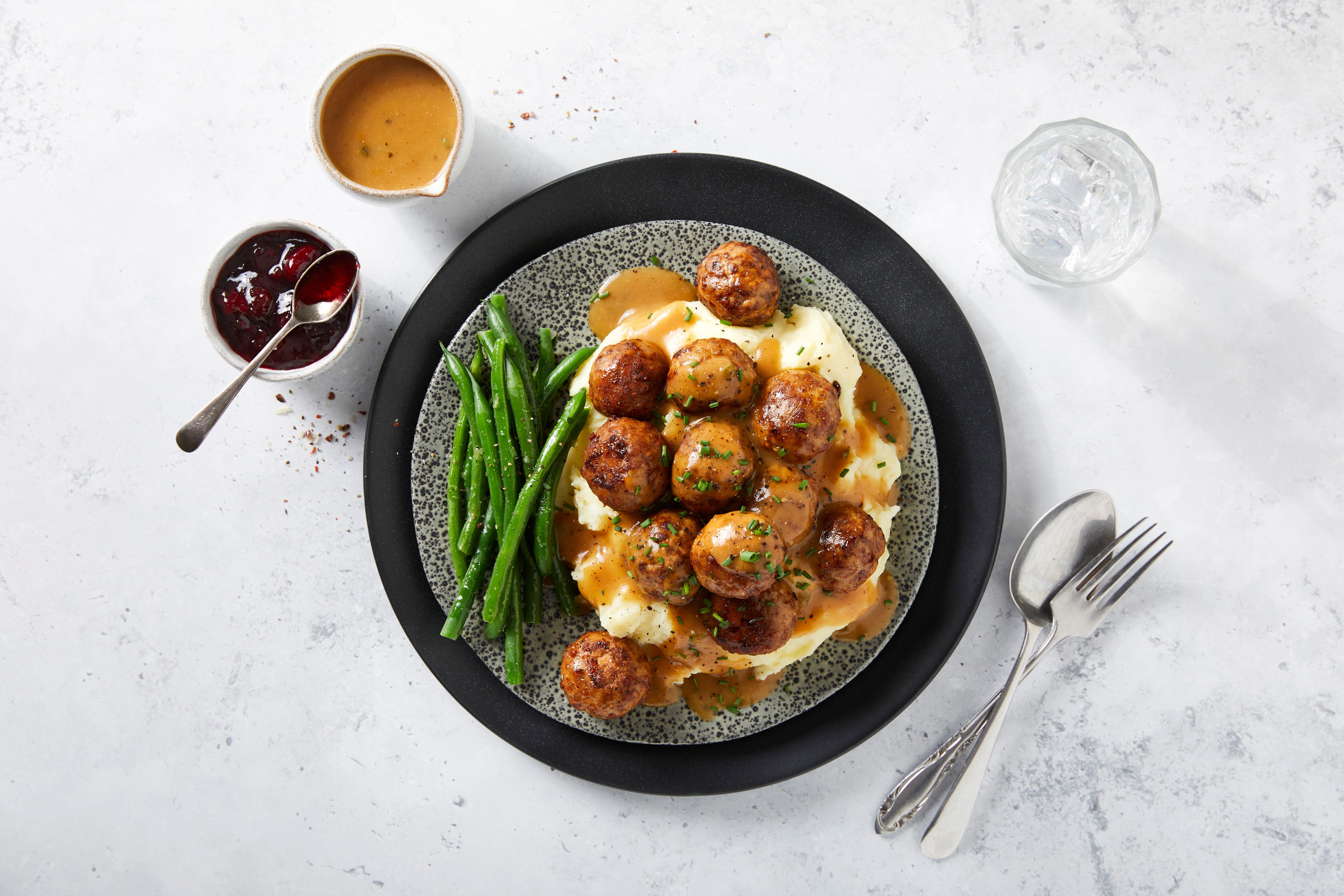 Meatless Farm Plant-Based Meatballs