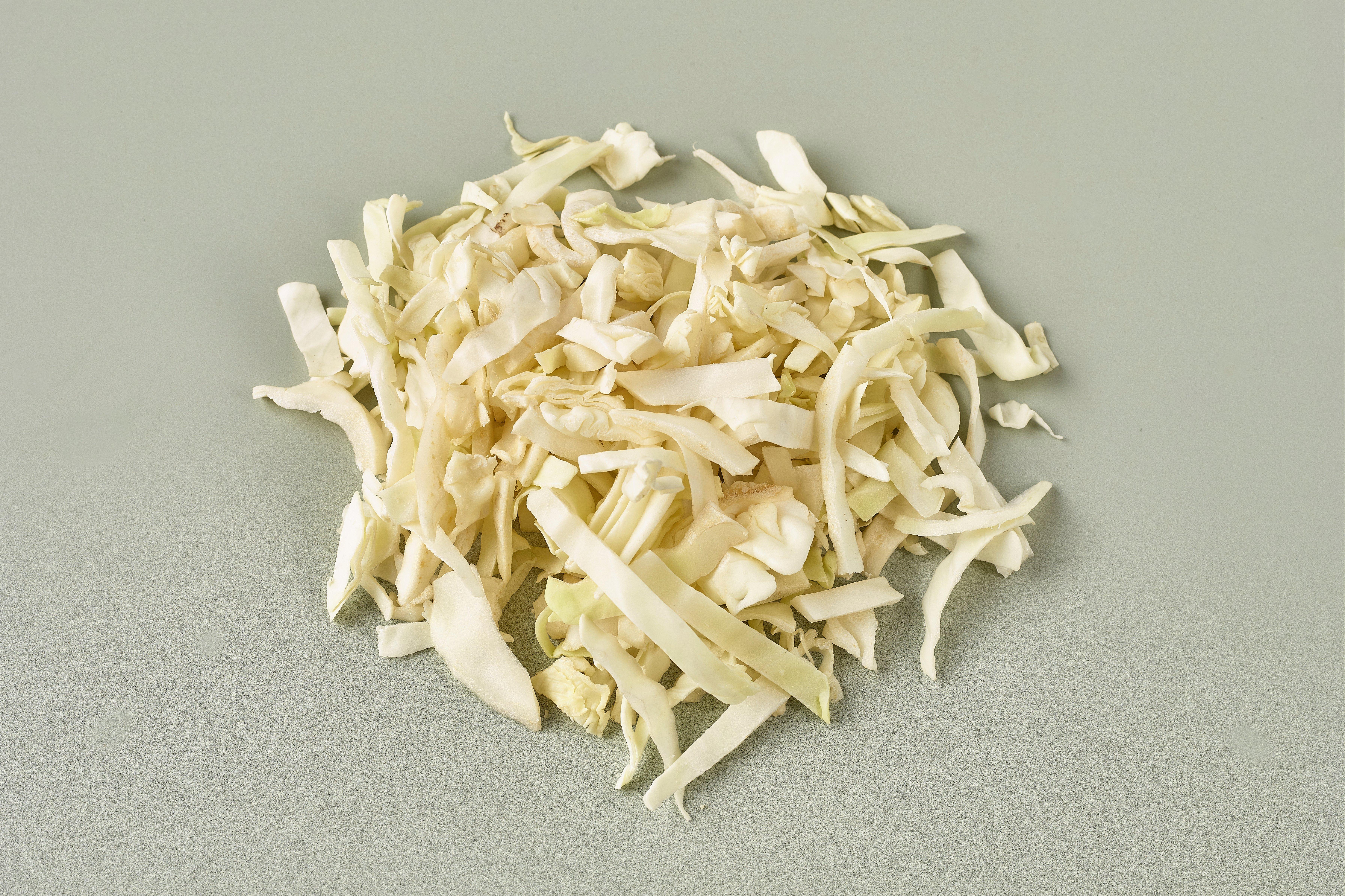 Shredded White Cabbage