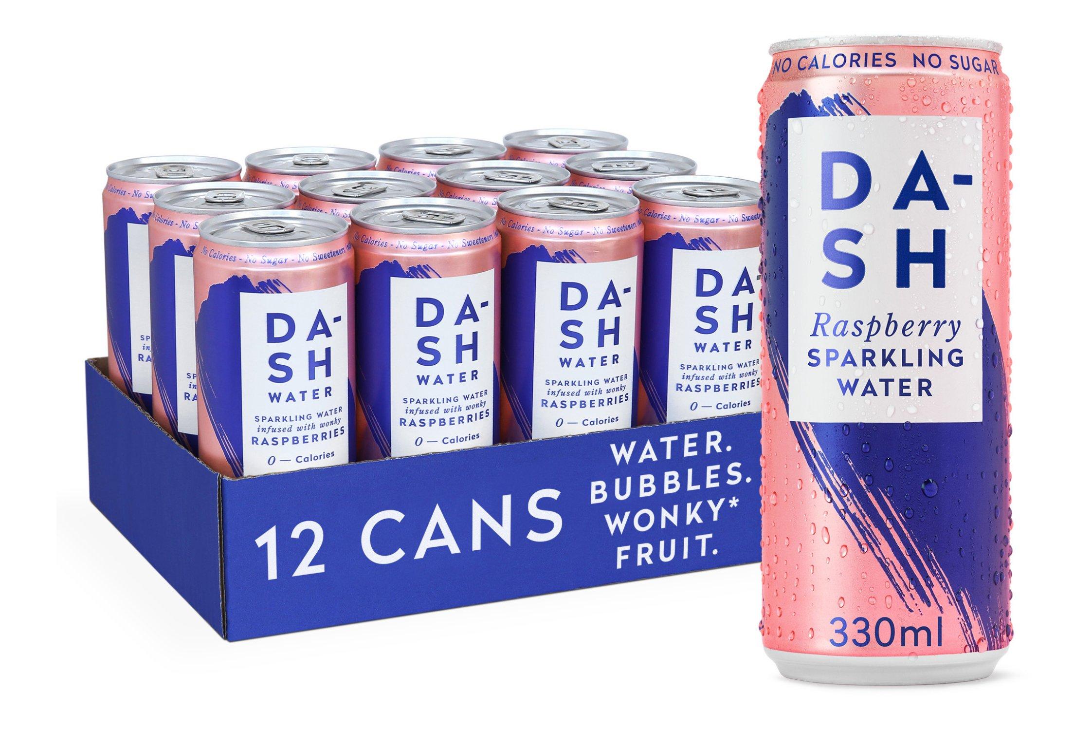 Dash Water Sparkling Raspberry 12 x 330ml