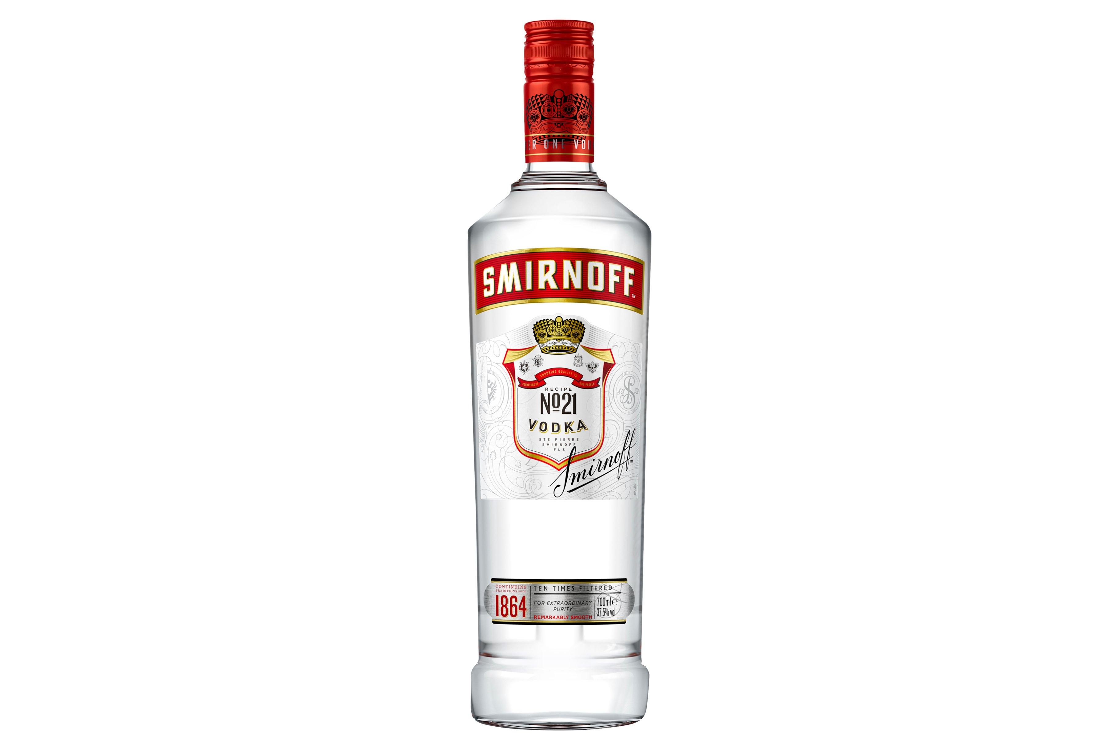 Smirnoff Red Vodka 37.5% (England)