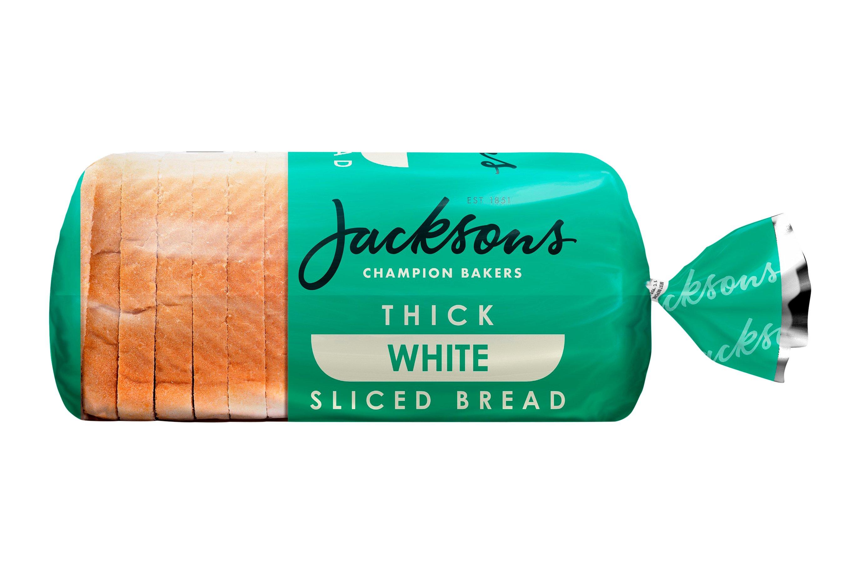 Jacksons Thick Sliced White Bread