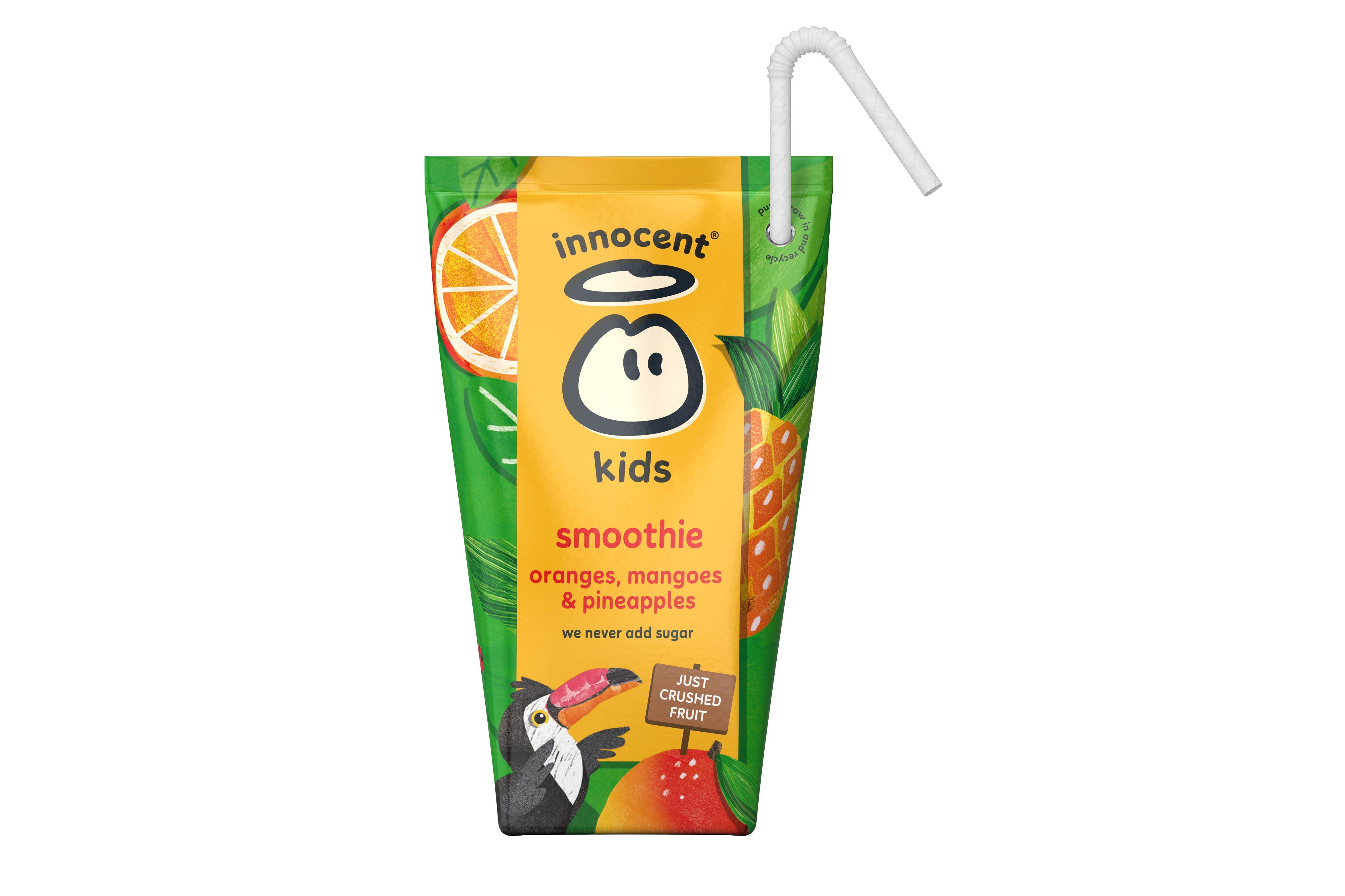 Innocent Smoothies Just for Kids Oranges, Mangoes & Pineapples Juice