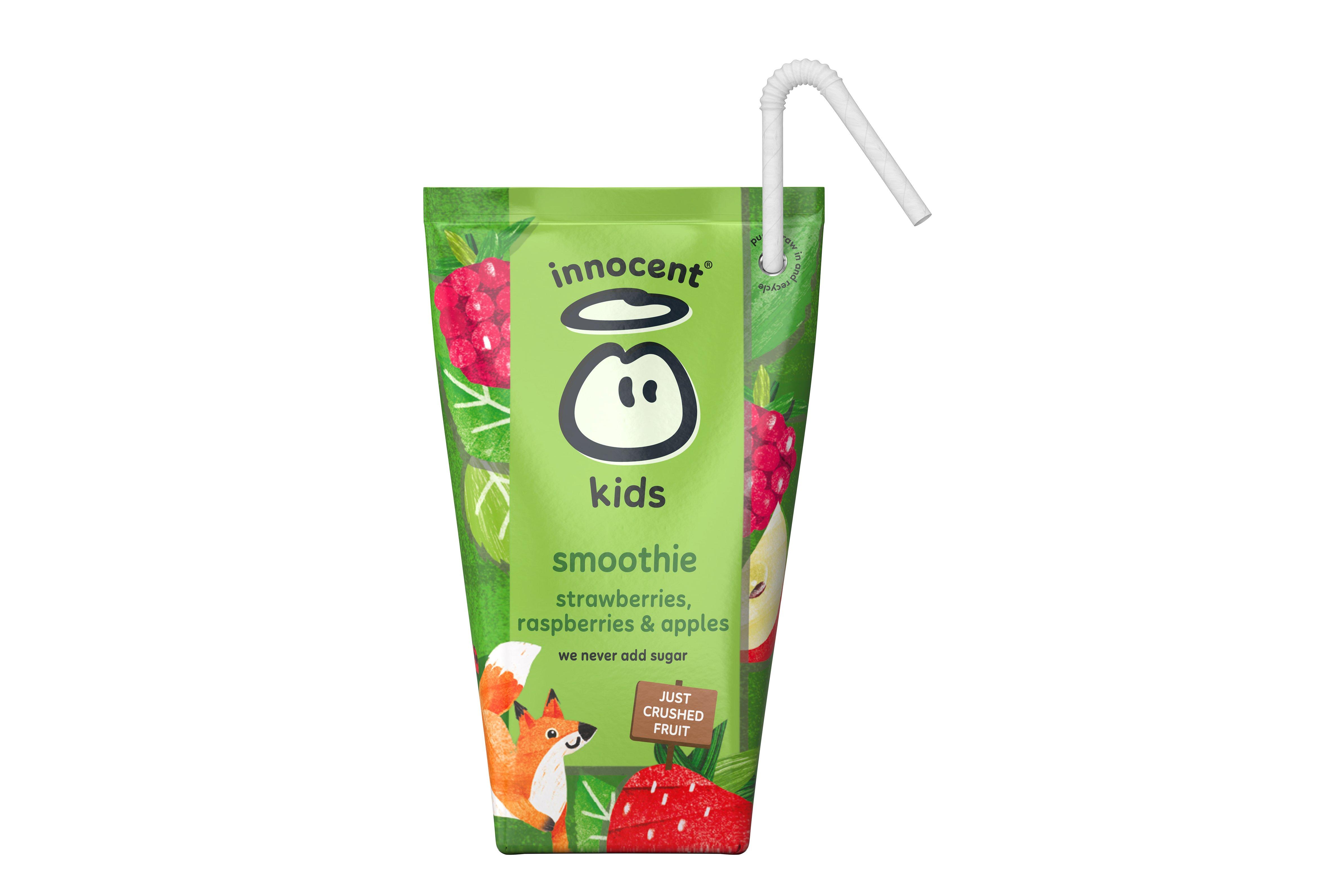 Innocent Pure Strawberry, Raspberry & Apple Juice