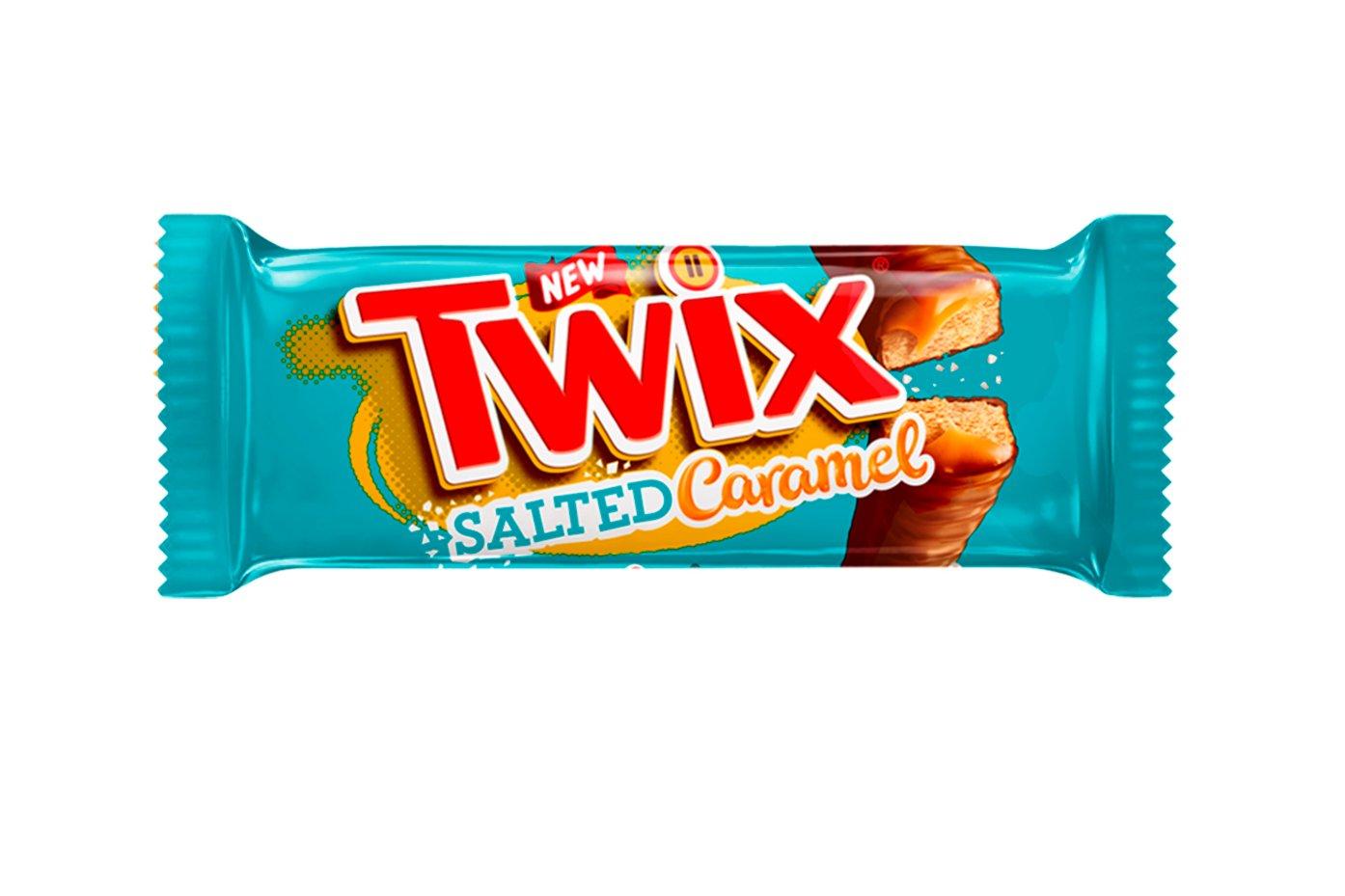 Twix Milk Chocolate Bar Salted Caramel 46g