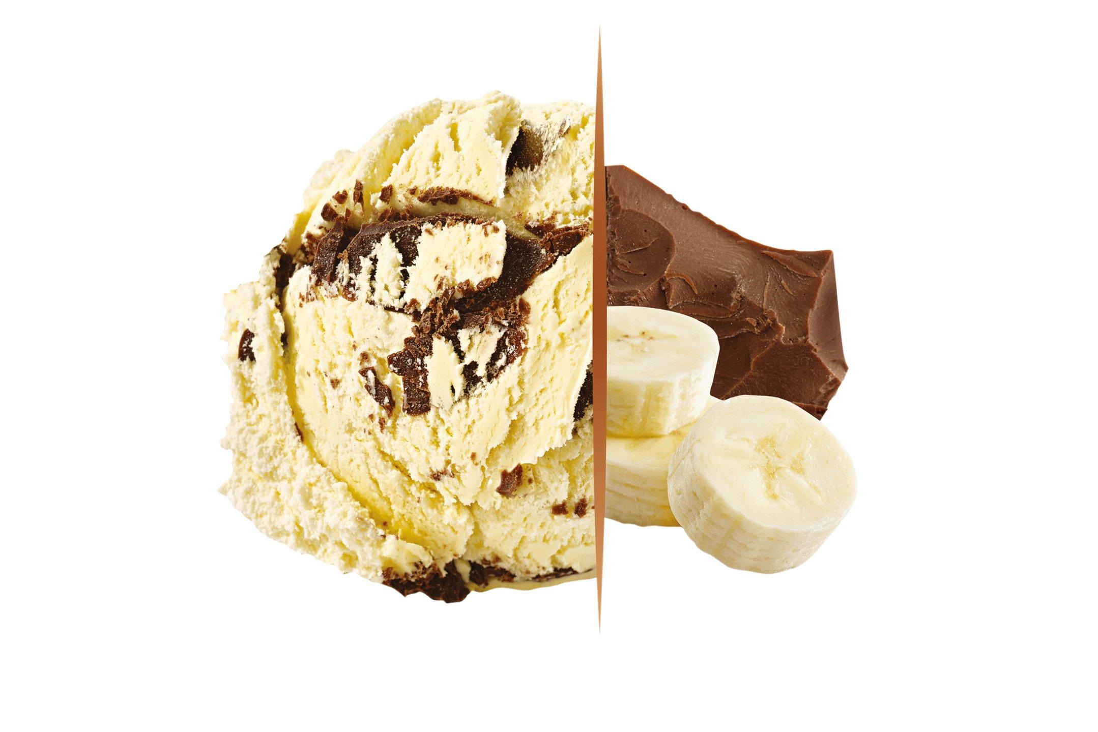 Carte D'or Banana & Chocolate Ice Cream 5.5L