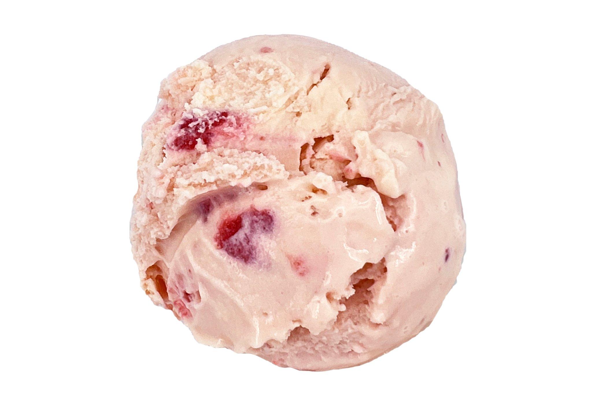 Callestick Farm Clotted Cream & Strawberry Ice Cream