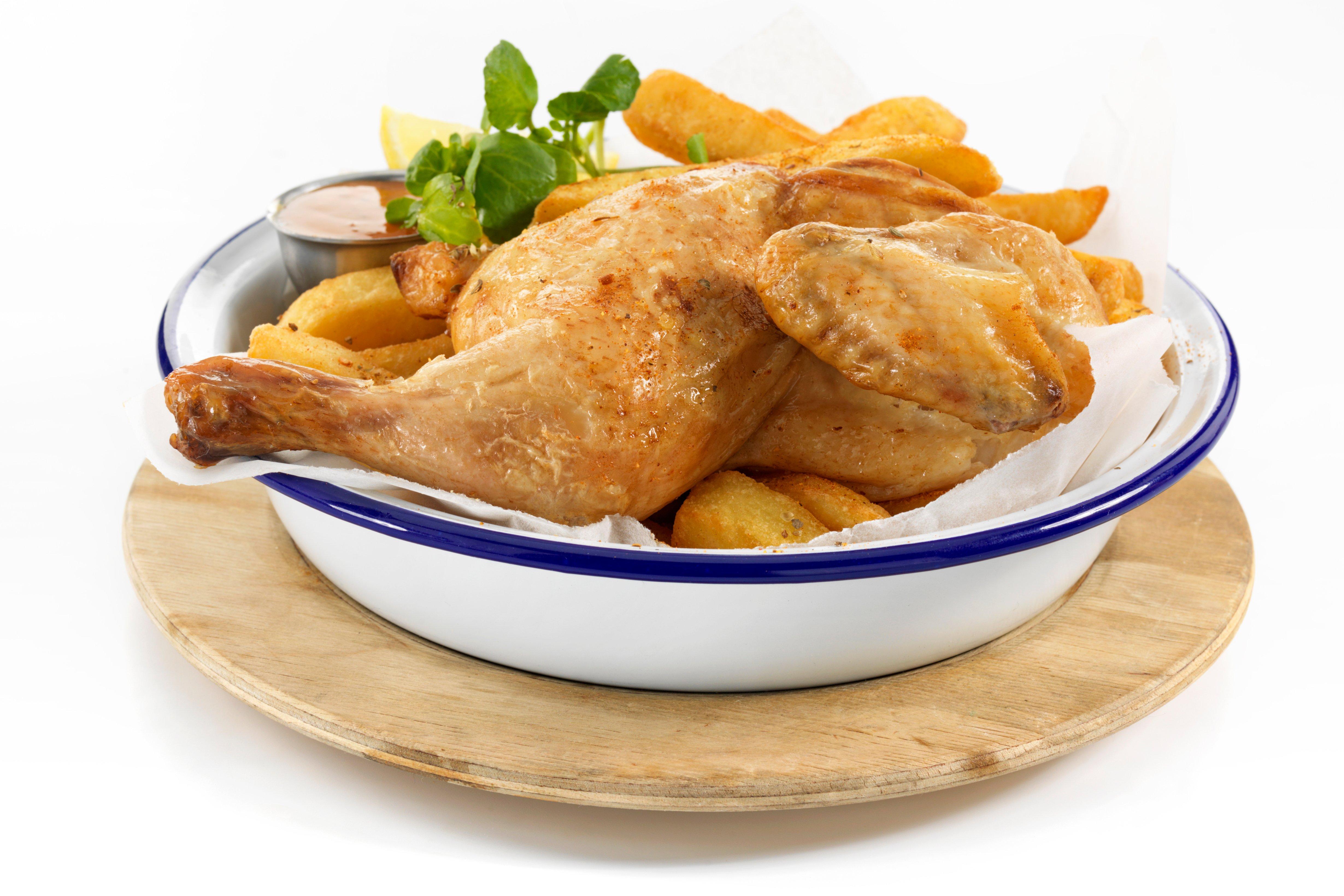 Fully Cooked Chicken Halves