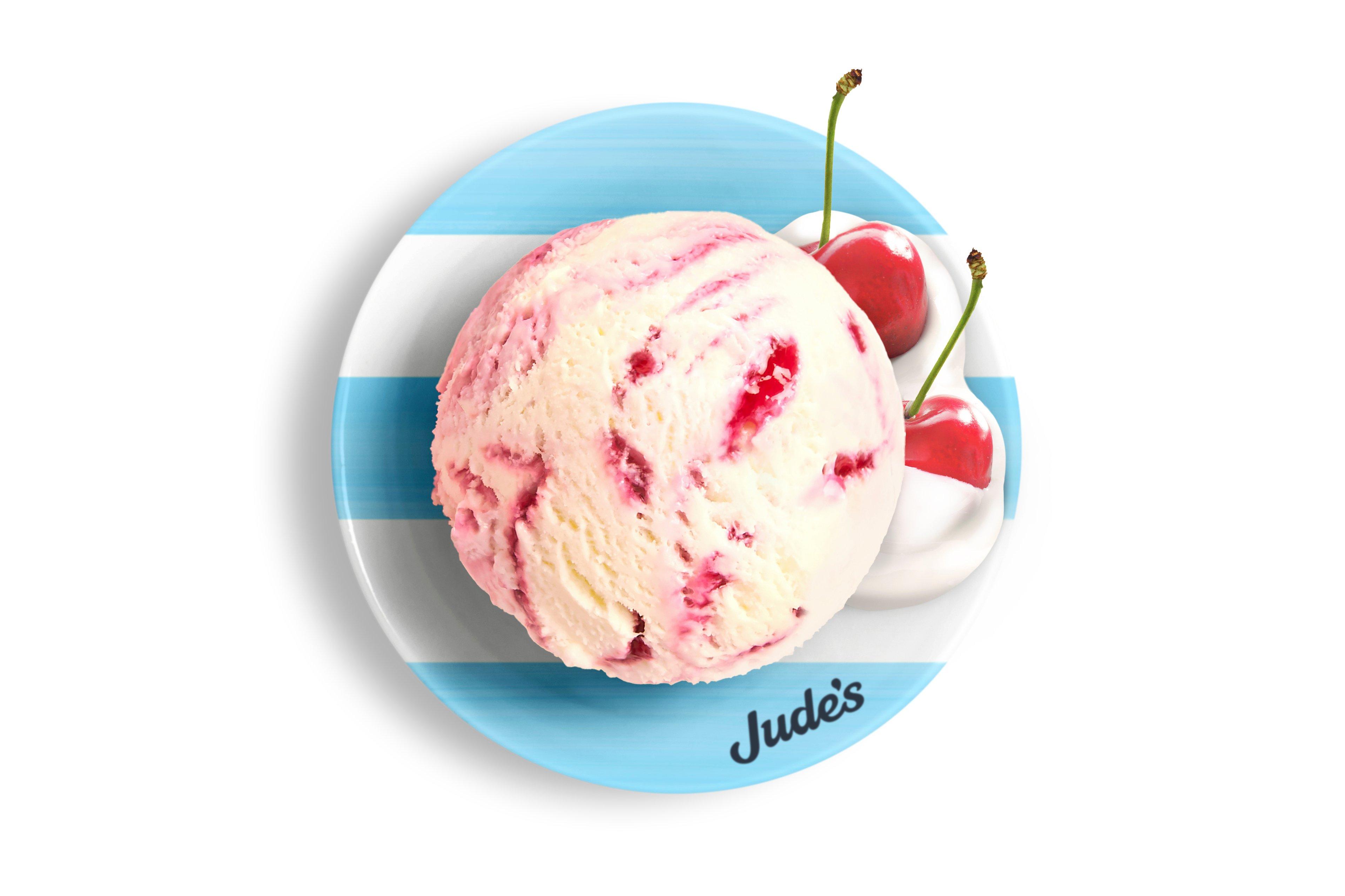 Jude's Cherries & Clotted Cream Ice Cream