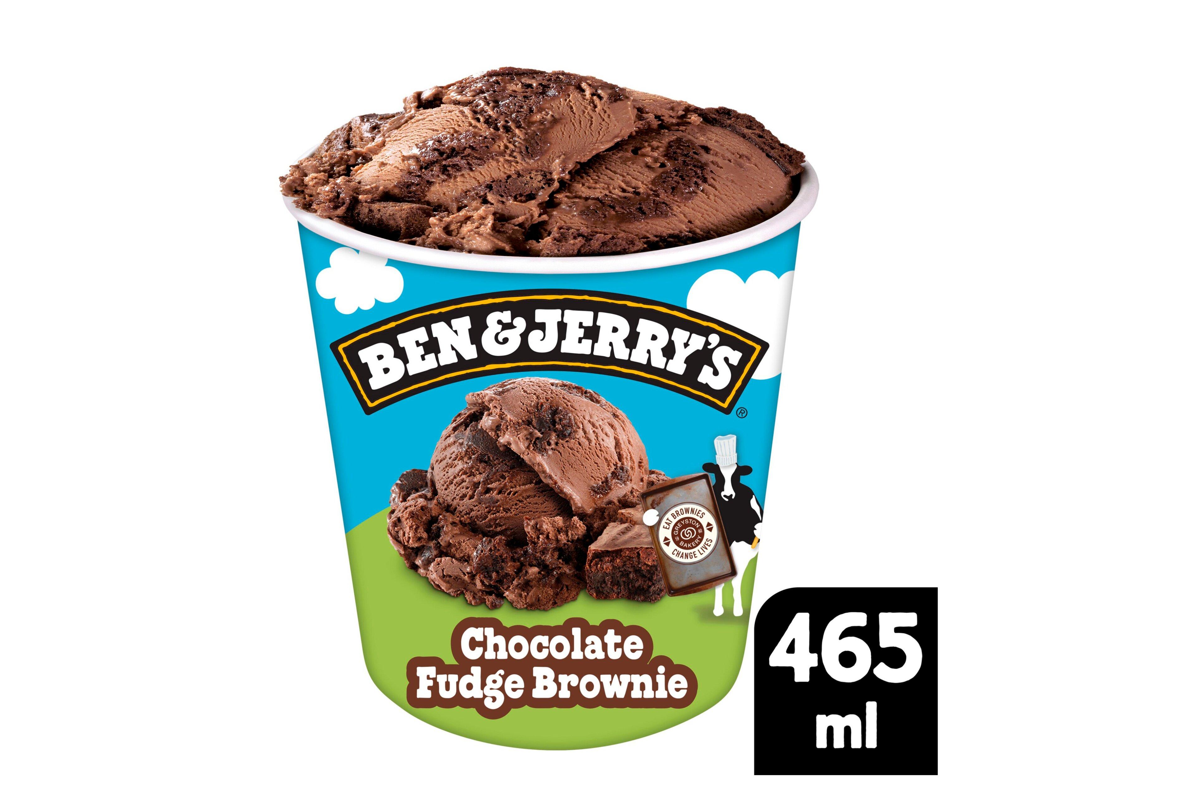 Ben & Jerry's Ice Cream Chocolate Fudge Brownie 465 ml