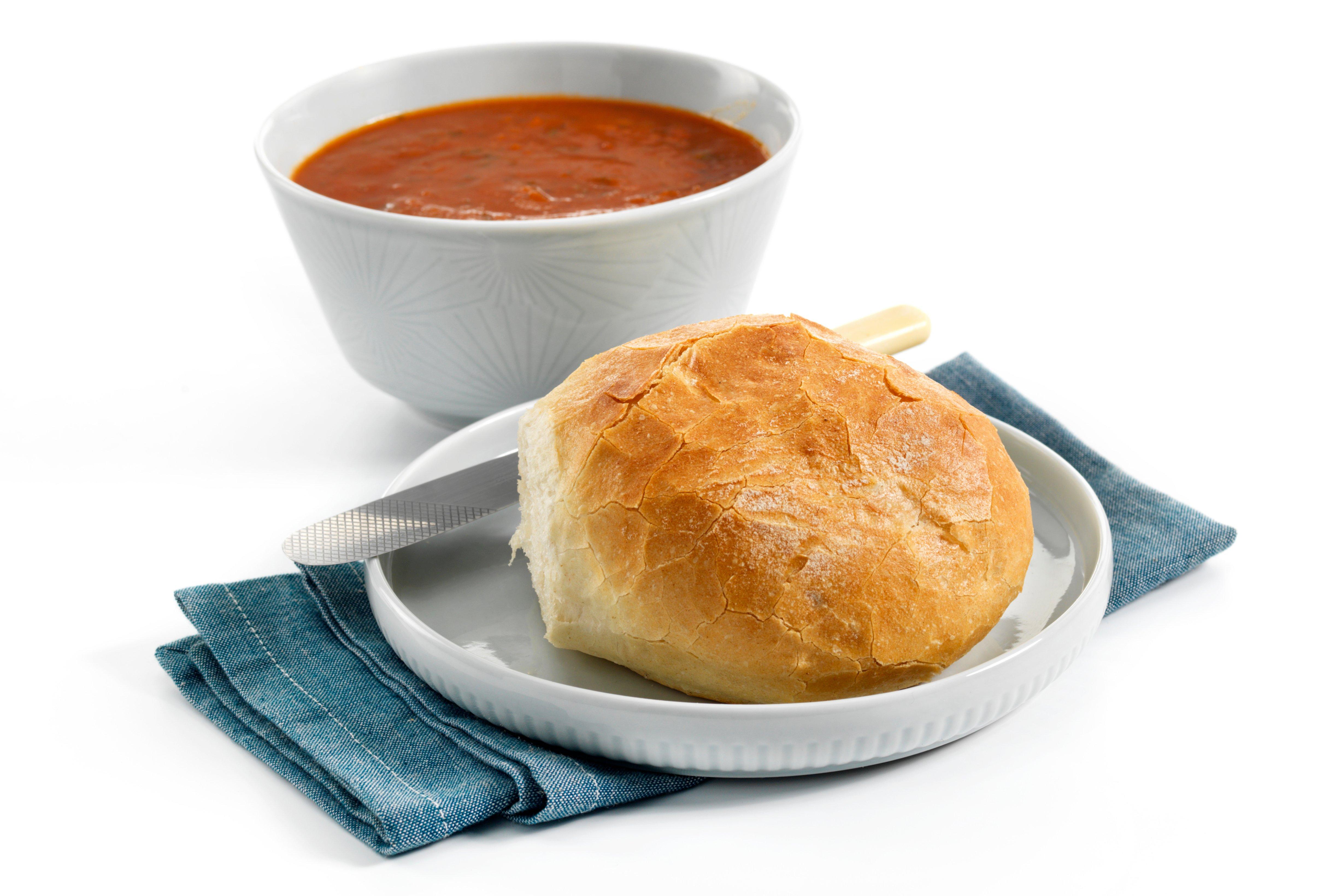 La Boulangerie Part Baked White Crusty Batch Rolls