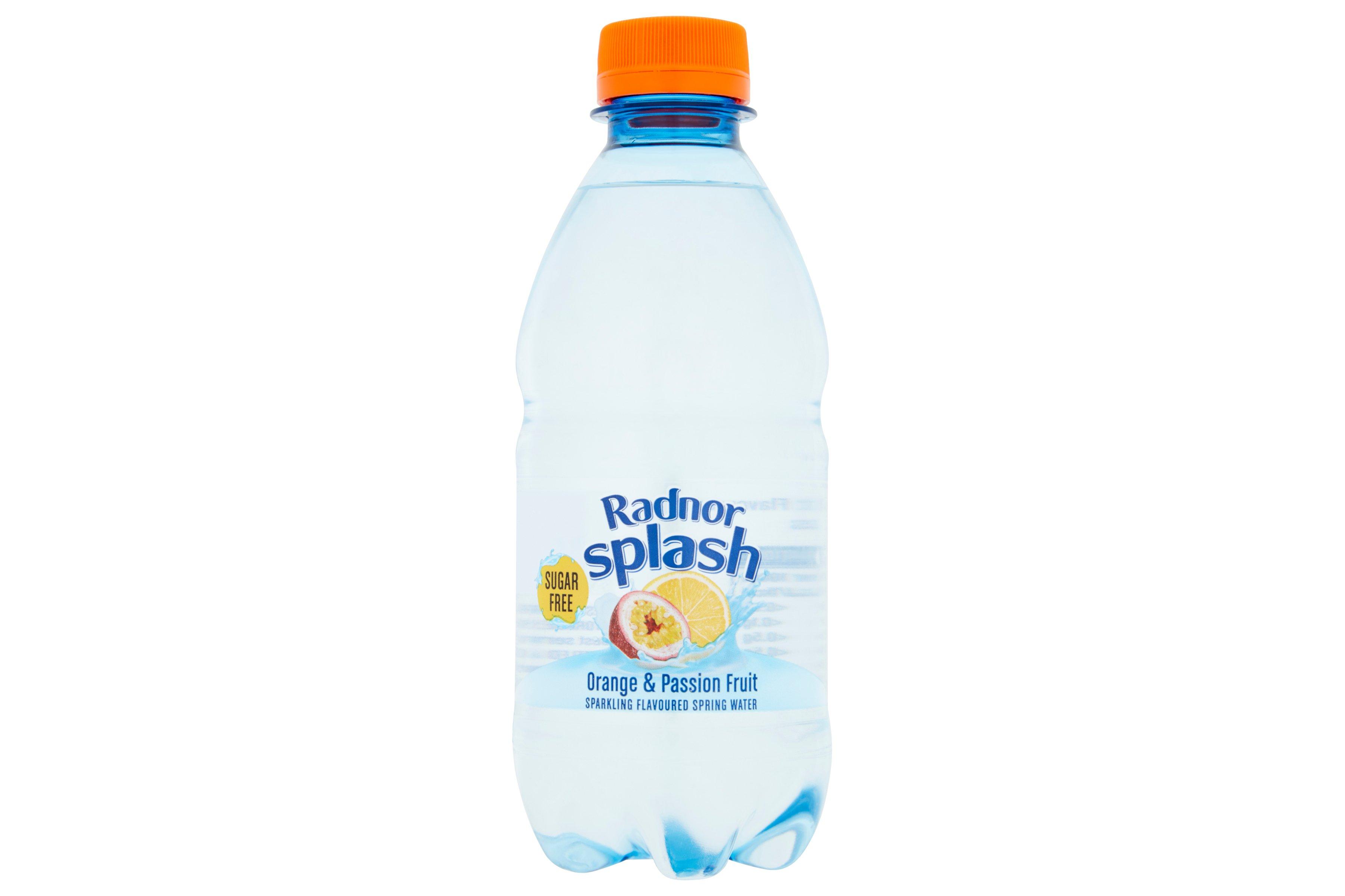 Radnor Splash 330ml Sparkling Orange and Passion Fruit
