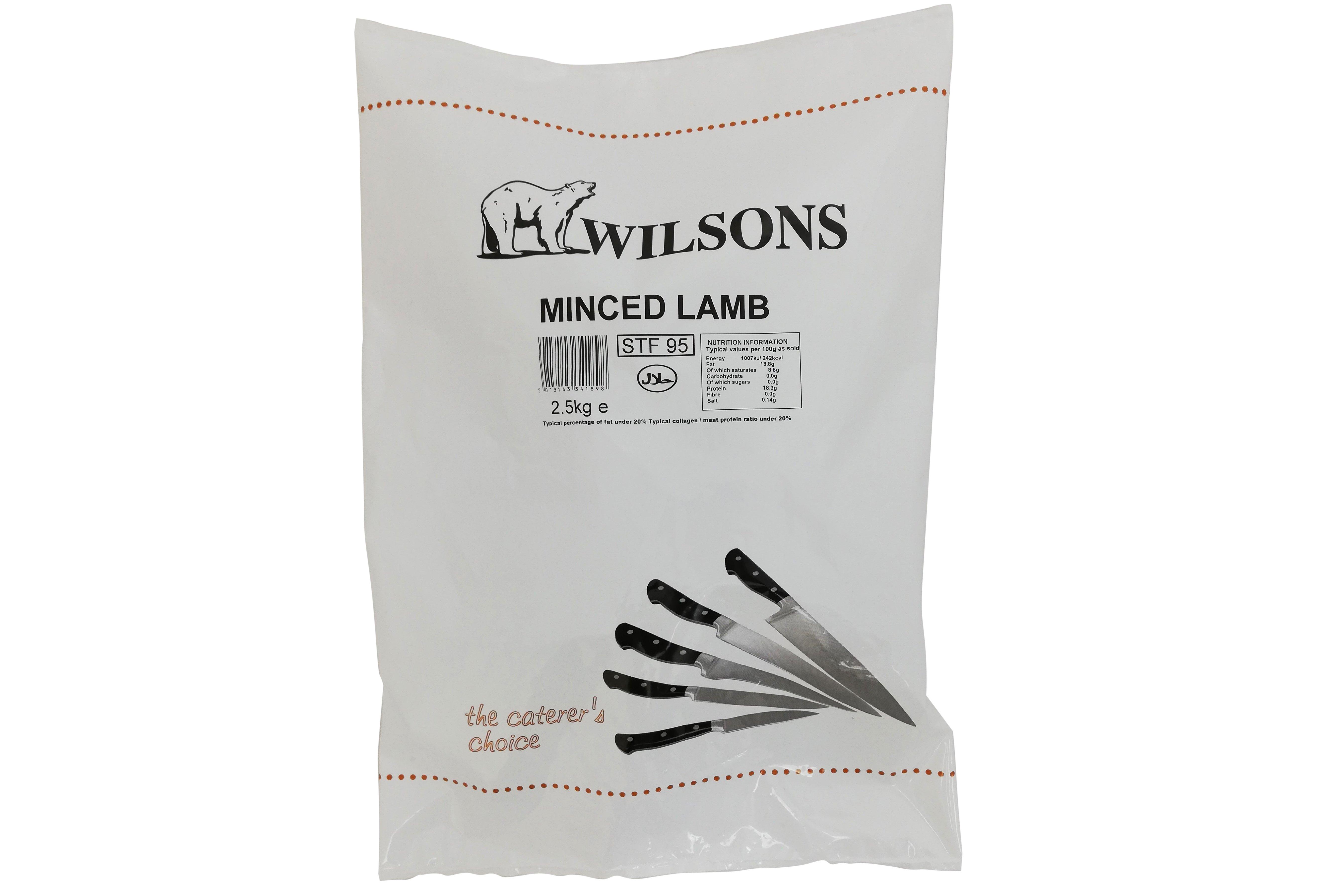 Wilsons Halal Lamb Mince