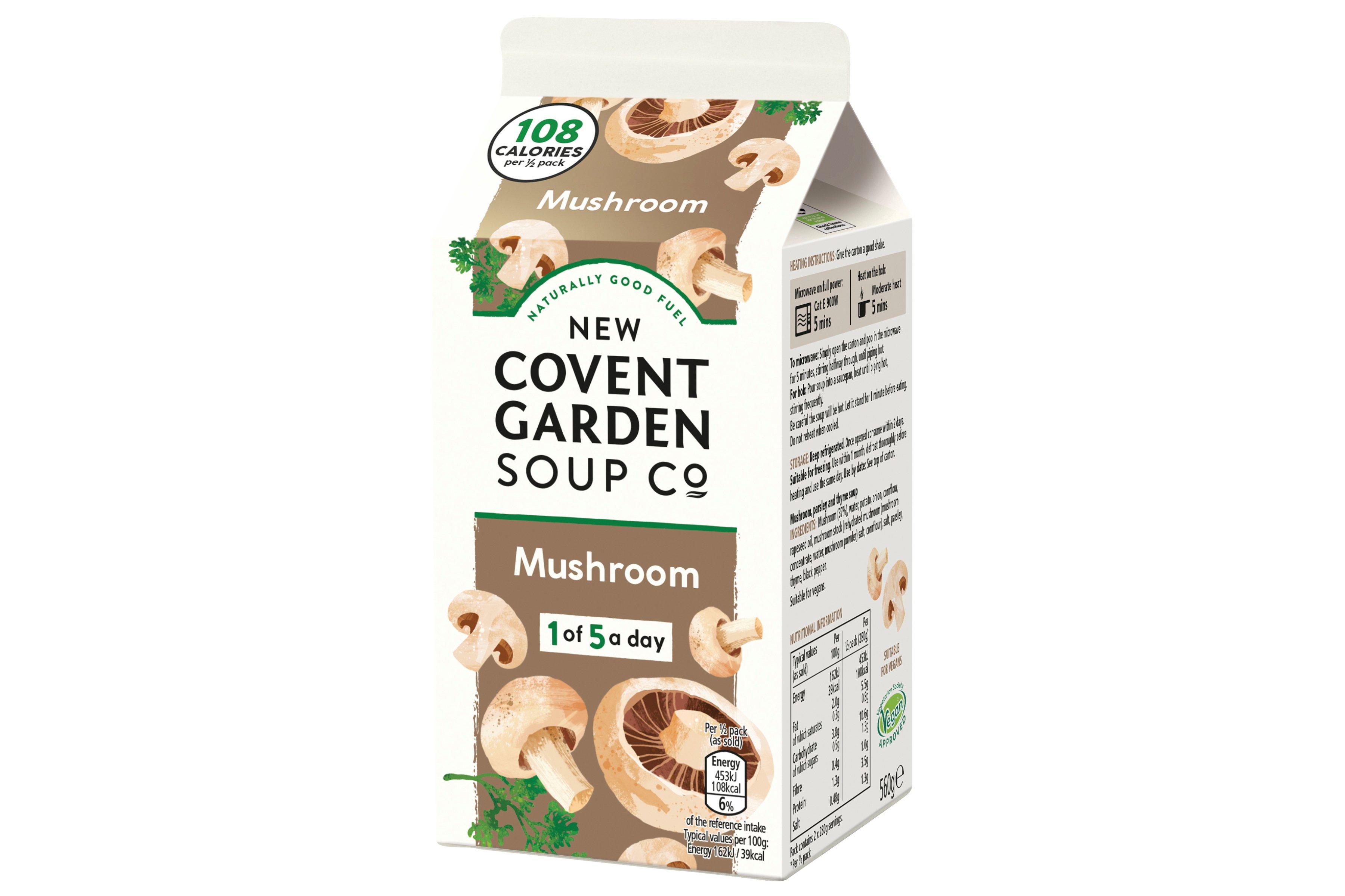 New Covent Garden Soup Co. Mushroom 560g