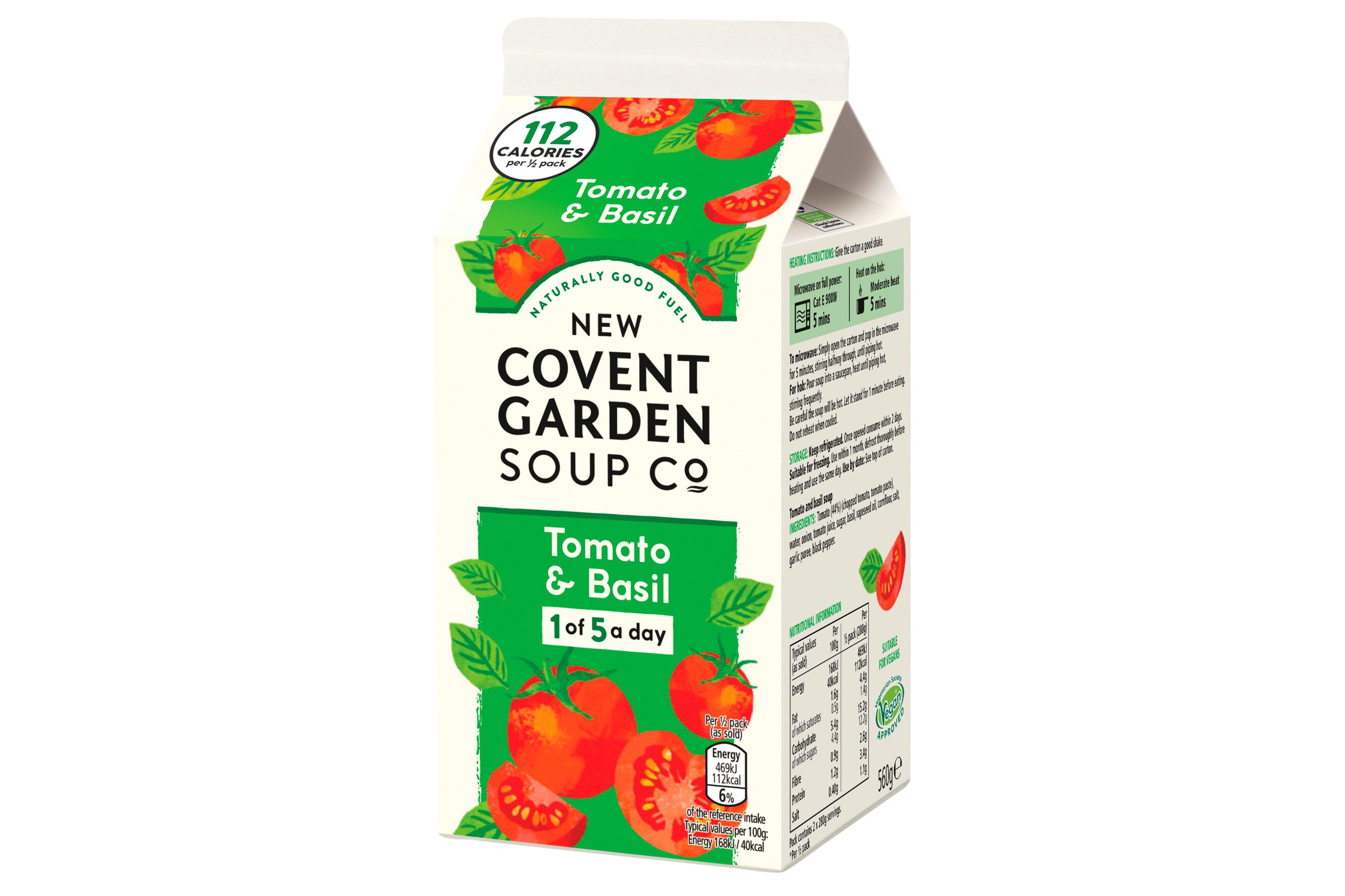 New Covent Garden Soup Co. Tomato & Basil 560g