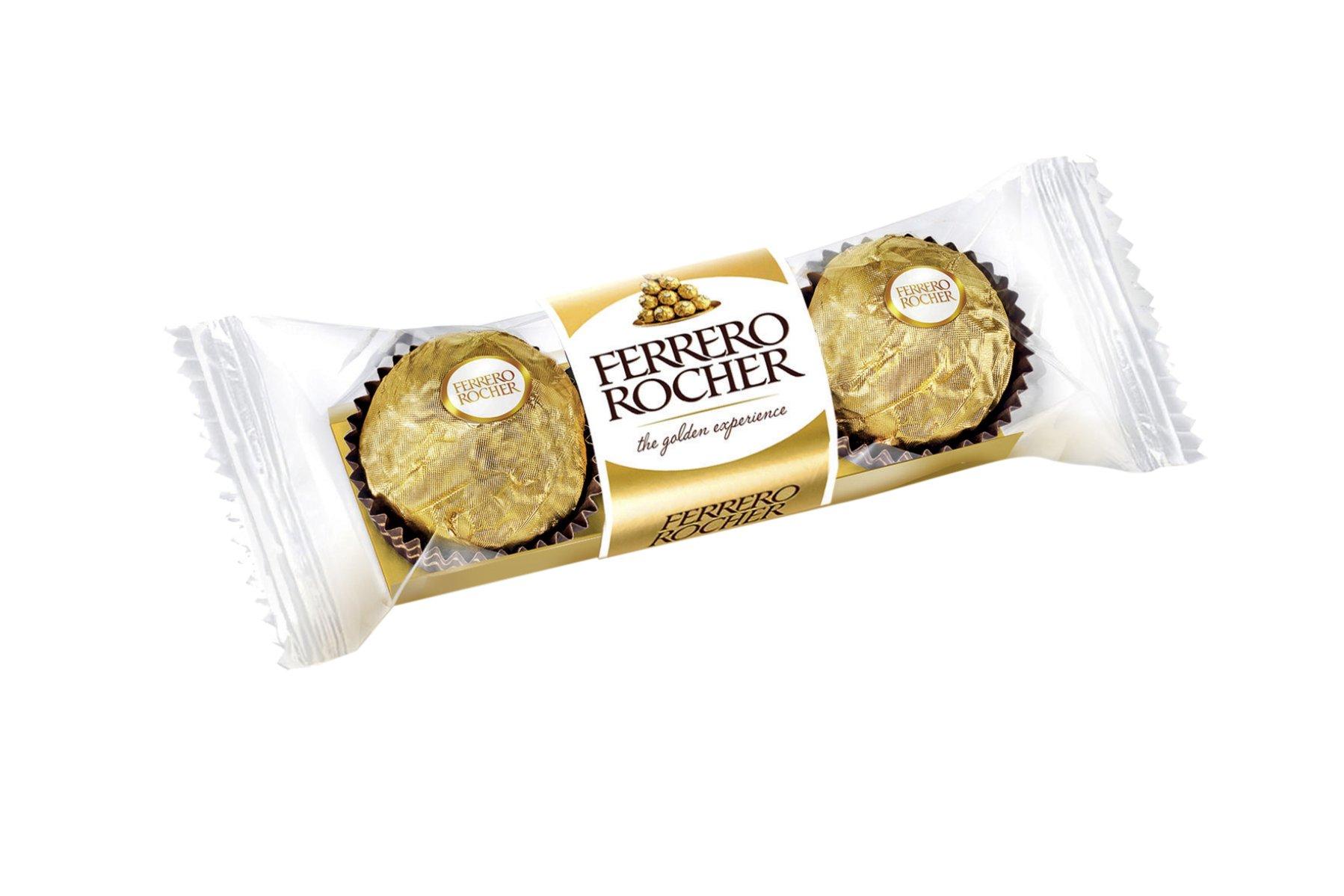 Ferrero Rocher Chocolate Pralines Treat Pack 3 Pieces (37.5g)