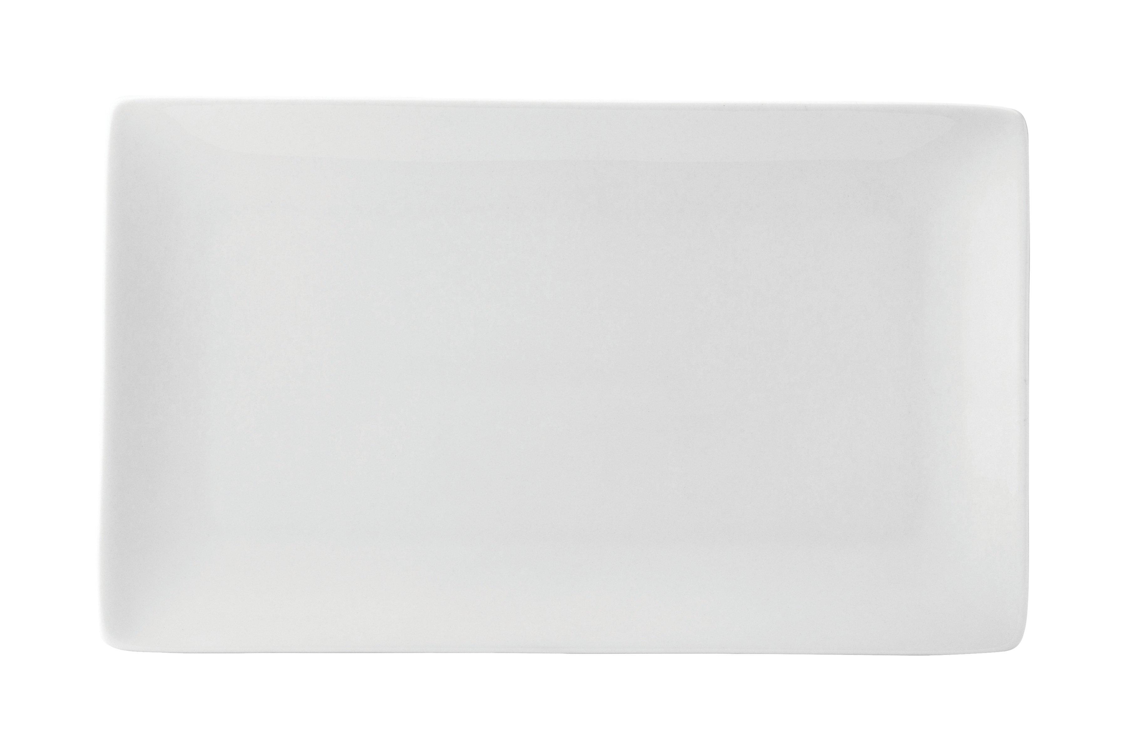 Utopia Pure White Rectangle Plate 28x16cm (11x6.29")