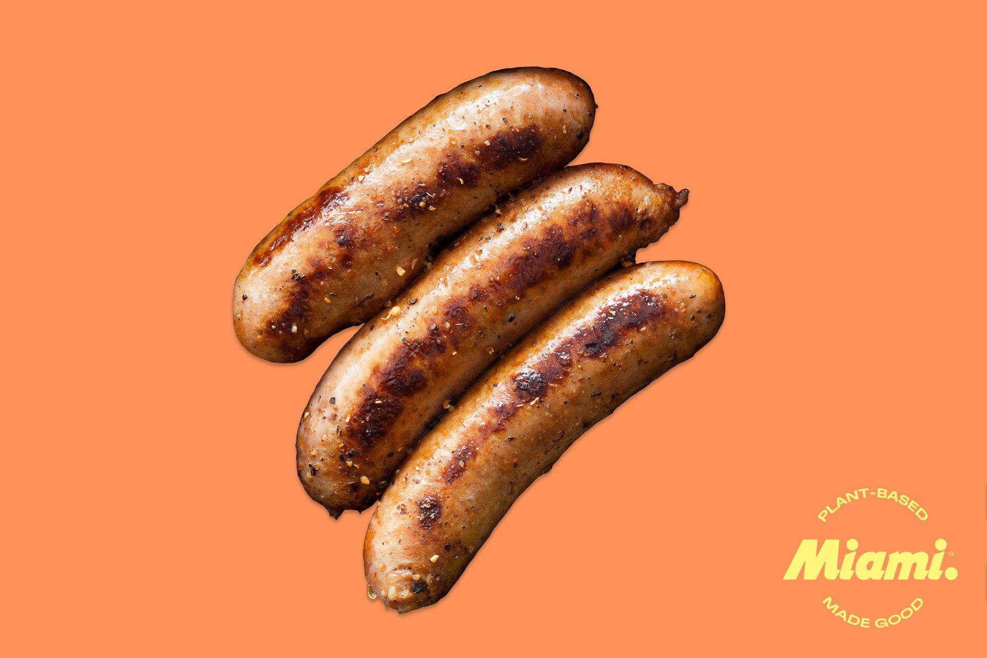 Miami Vegan Lincolnshire Sausages