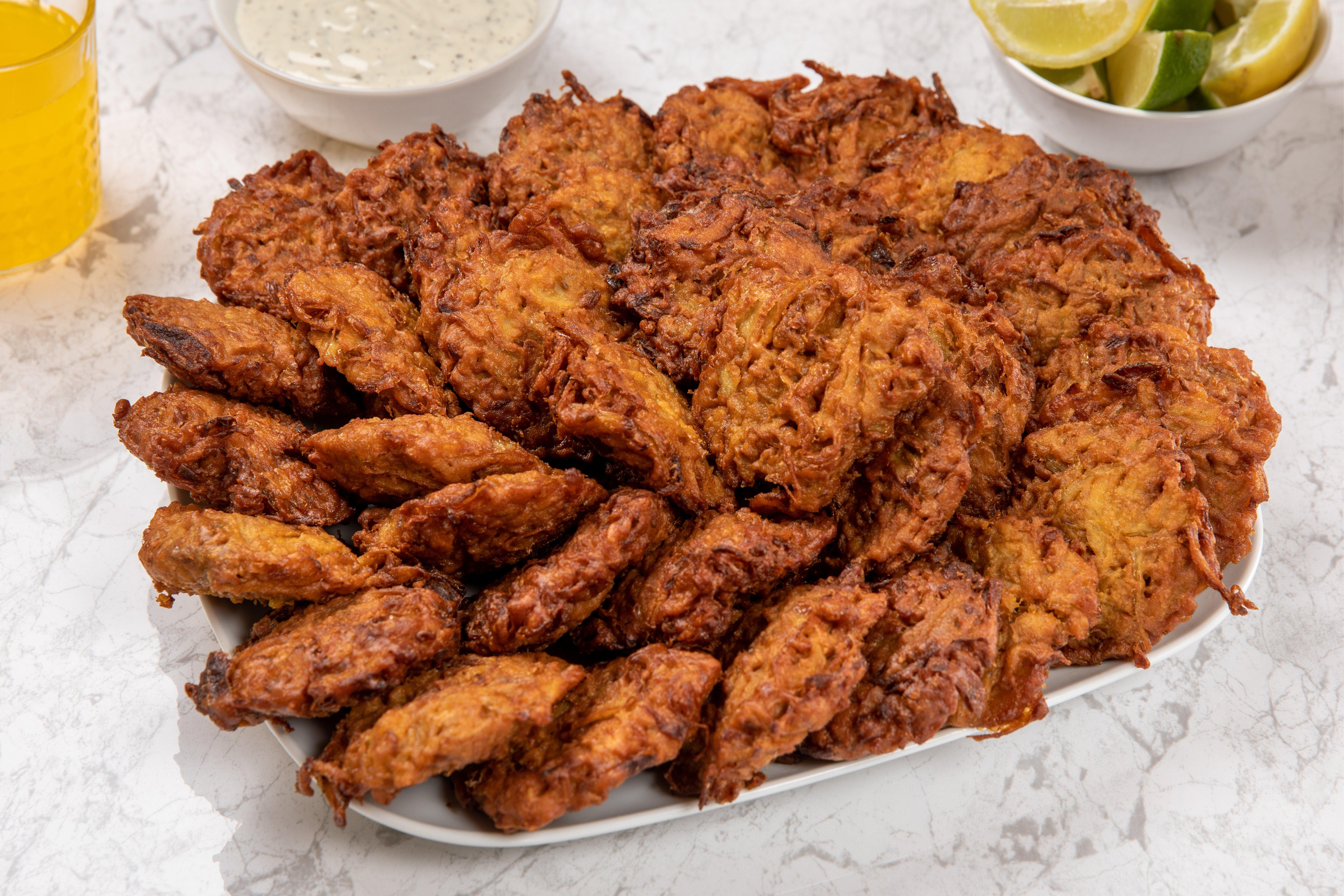 Gazebo Cuisine Onion Bhajis