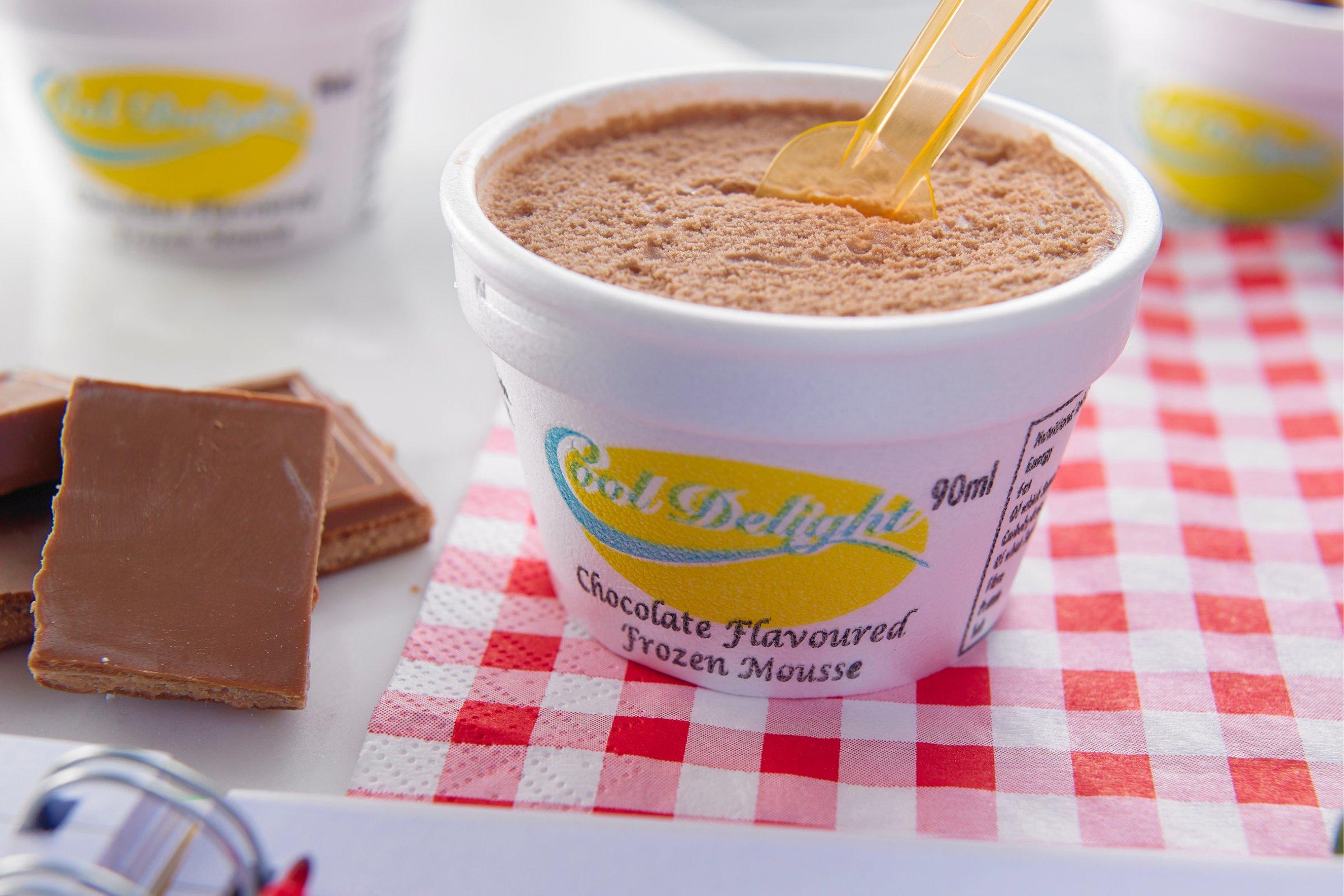 Cooldelight Chocolate Frozen Frozen Mousse Tub