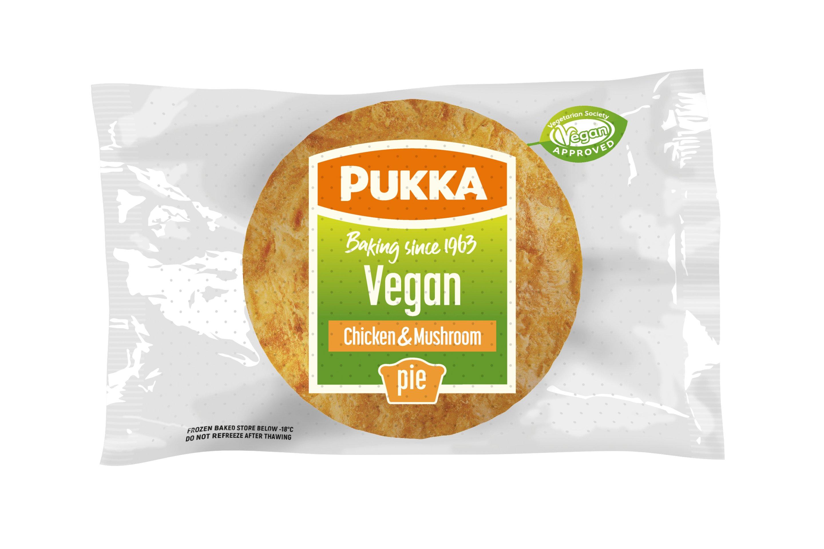 Pukka Wrapped & Baked Vegan Chicken & Mushroom Pie