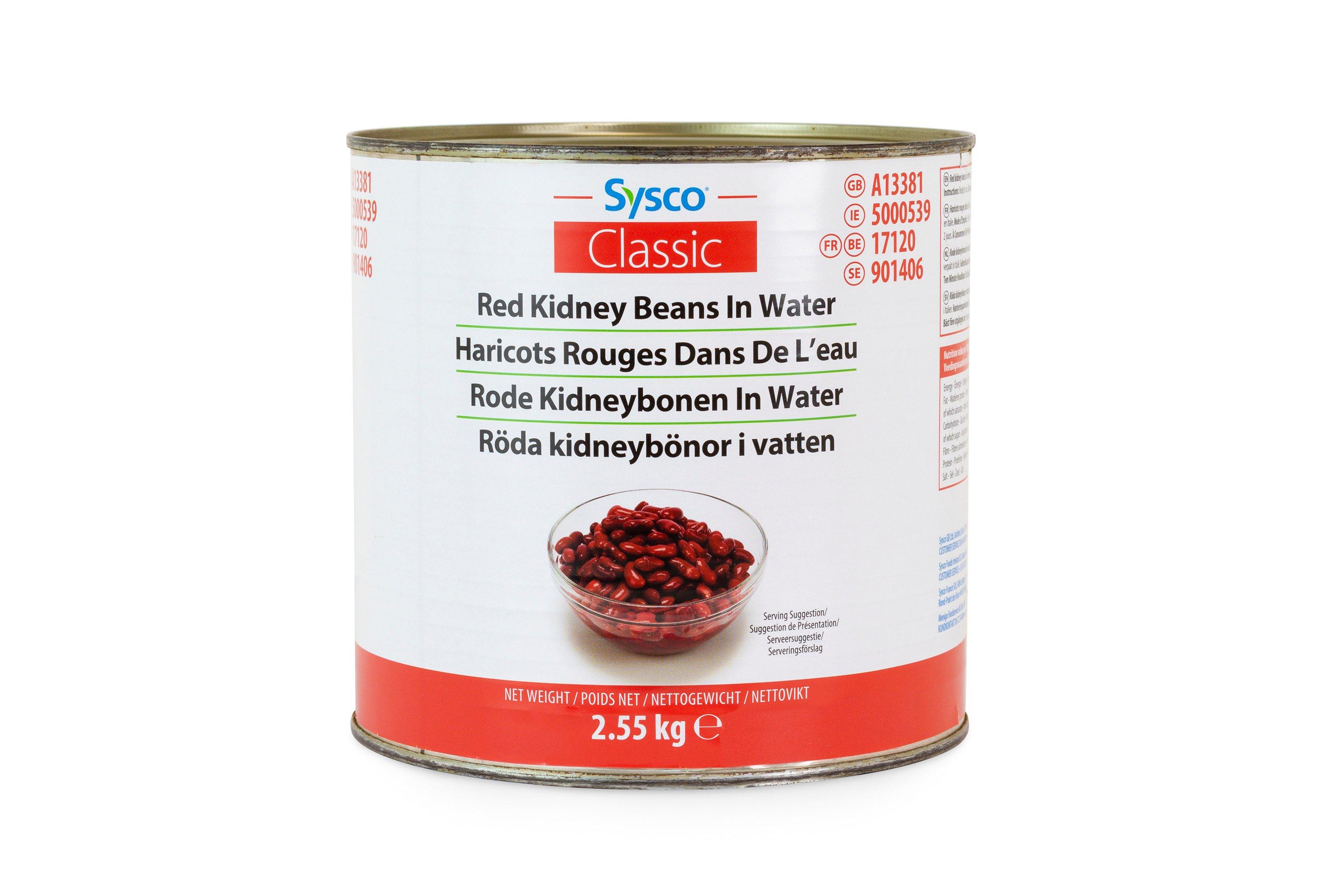 Sysco Classic Red Kidney Beans in Water