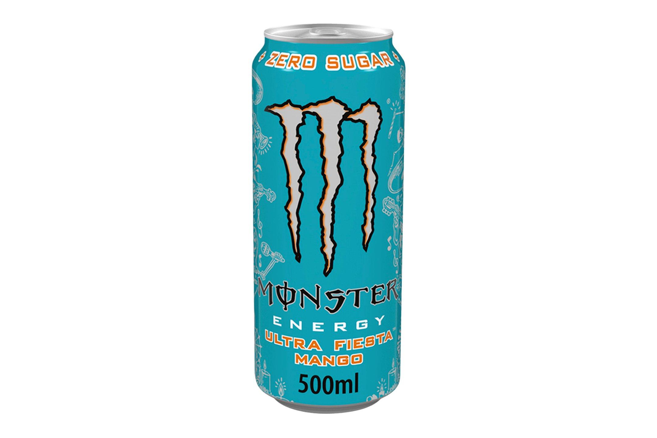 Monster Energy Drink Ultra Fiesta Mango Zero Sugar 500ml Can