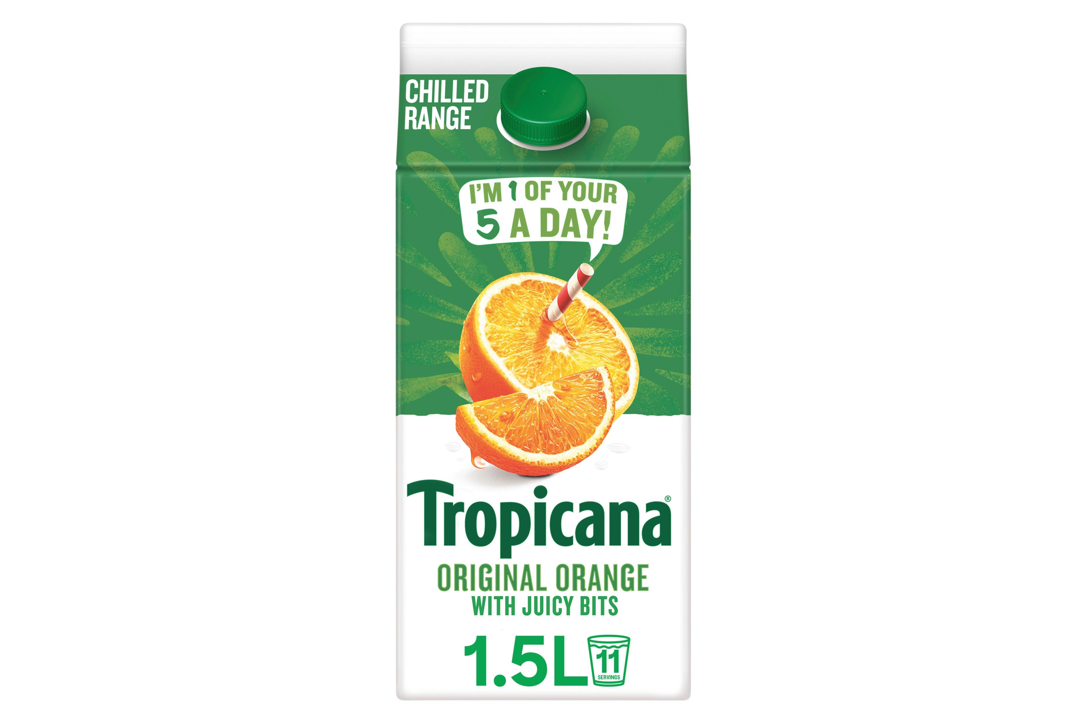Tropicana Original Orange with Juicy Bits 1.5L