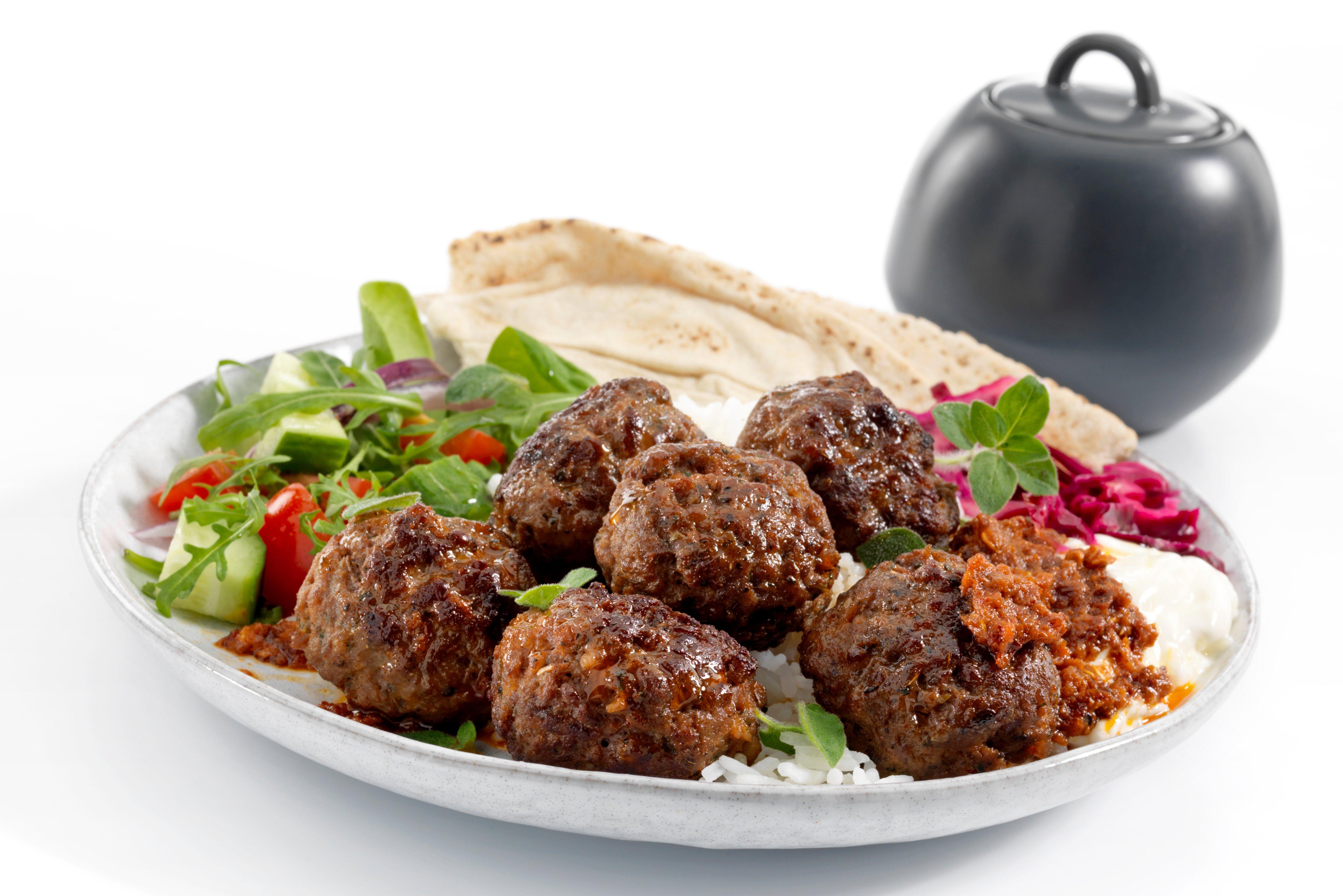 British Red Tractor Halal Beef Meatballs