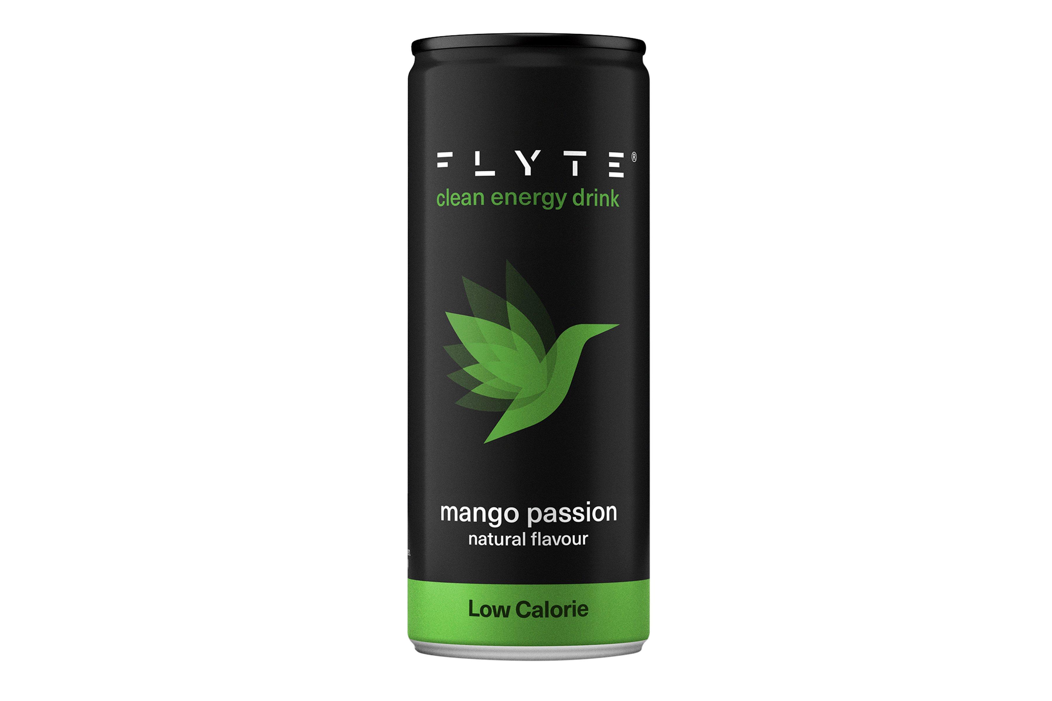 Flyte Clean Energy Drink Green Mango 250ml