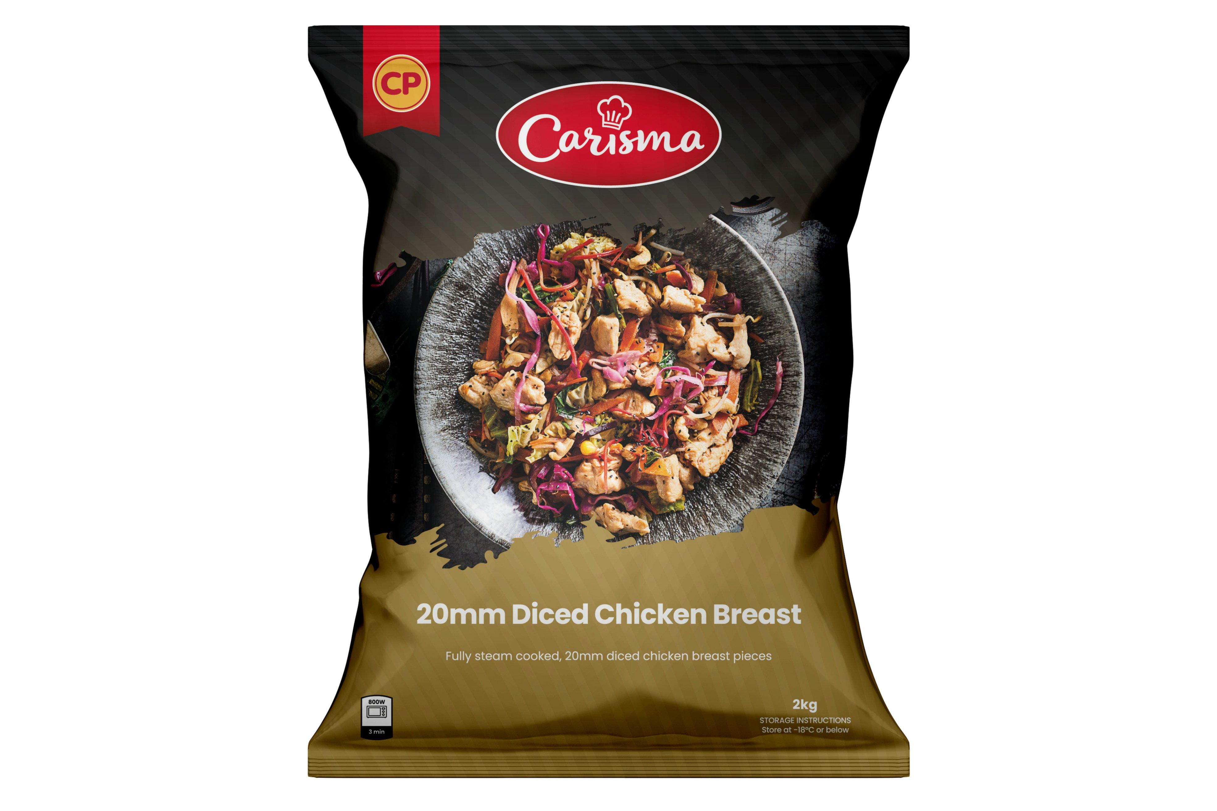 Carisma 20mm Fully Cooked Diced Chicken Breast