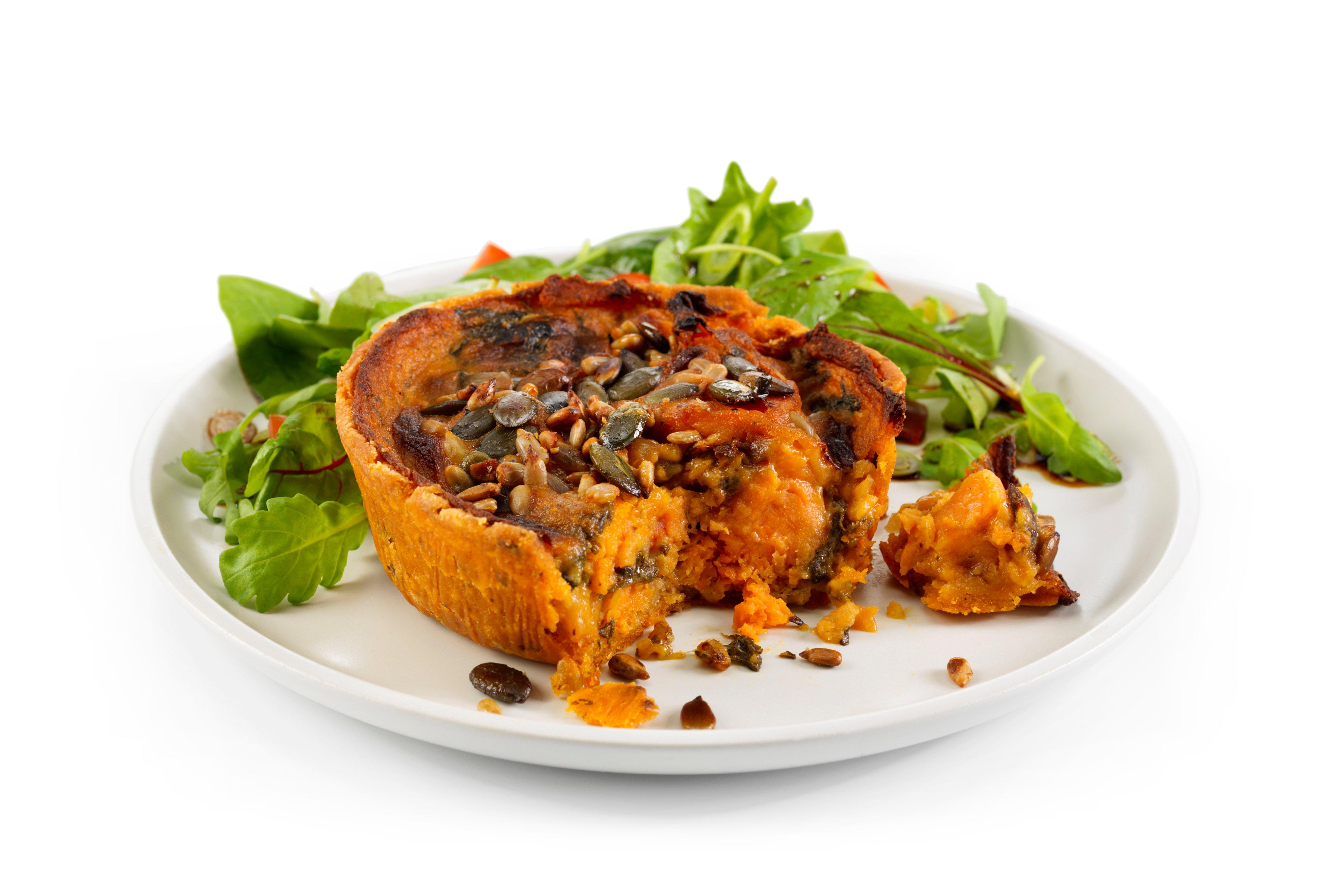 Brakes Sweet Potato & Red Onion Marmalade Seeded Tart