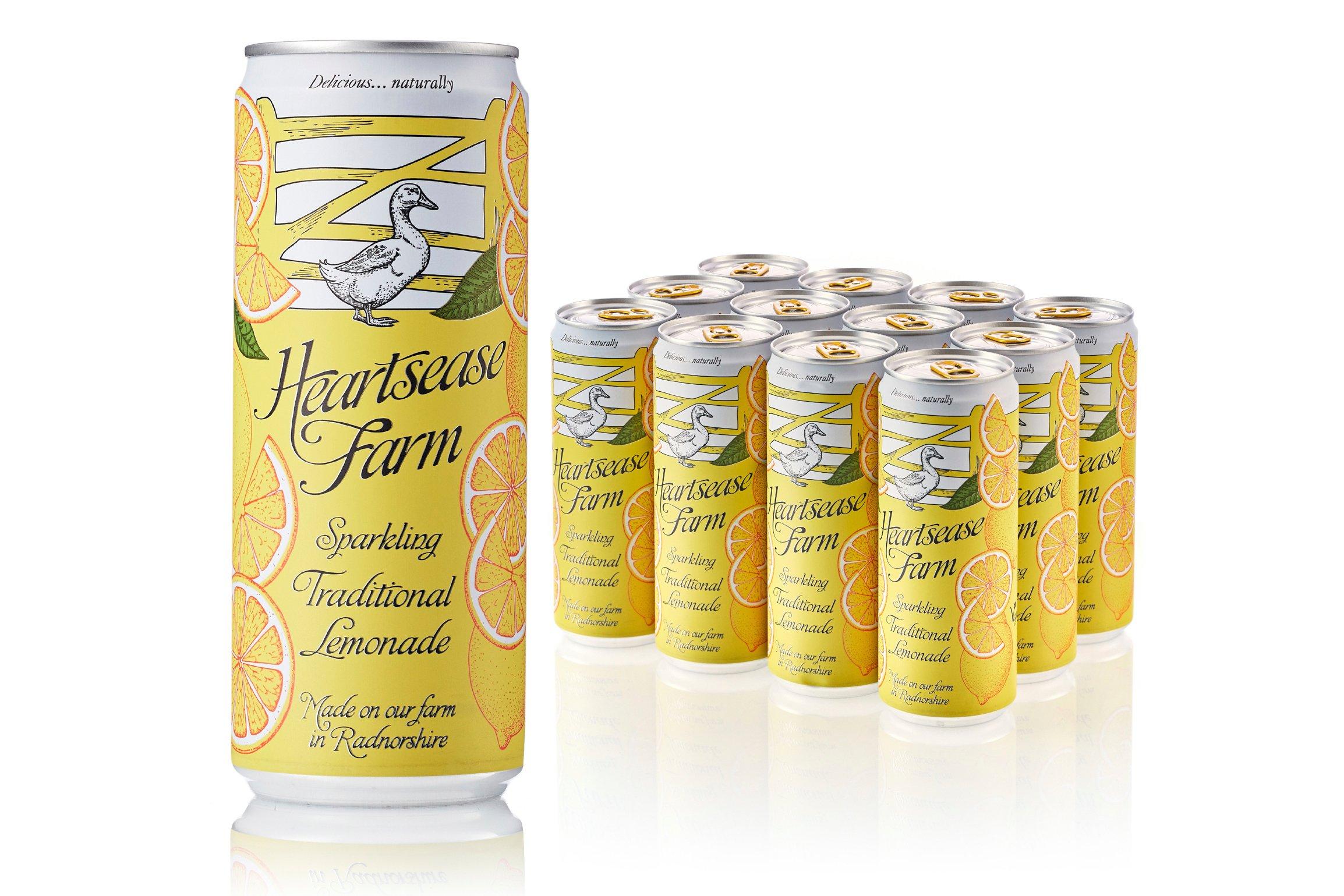Heartsease Farm Sparkling Traditional Lemonade 330ml