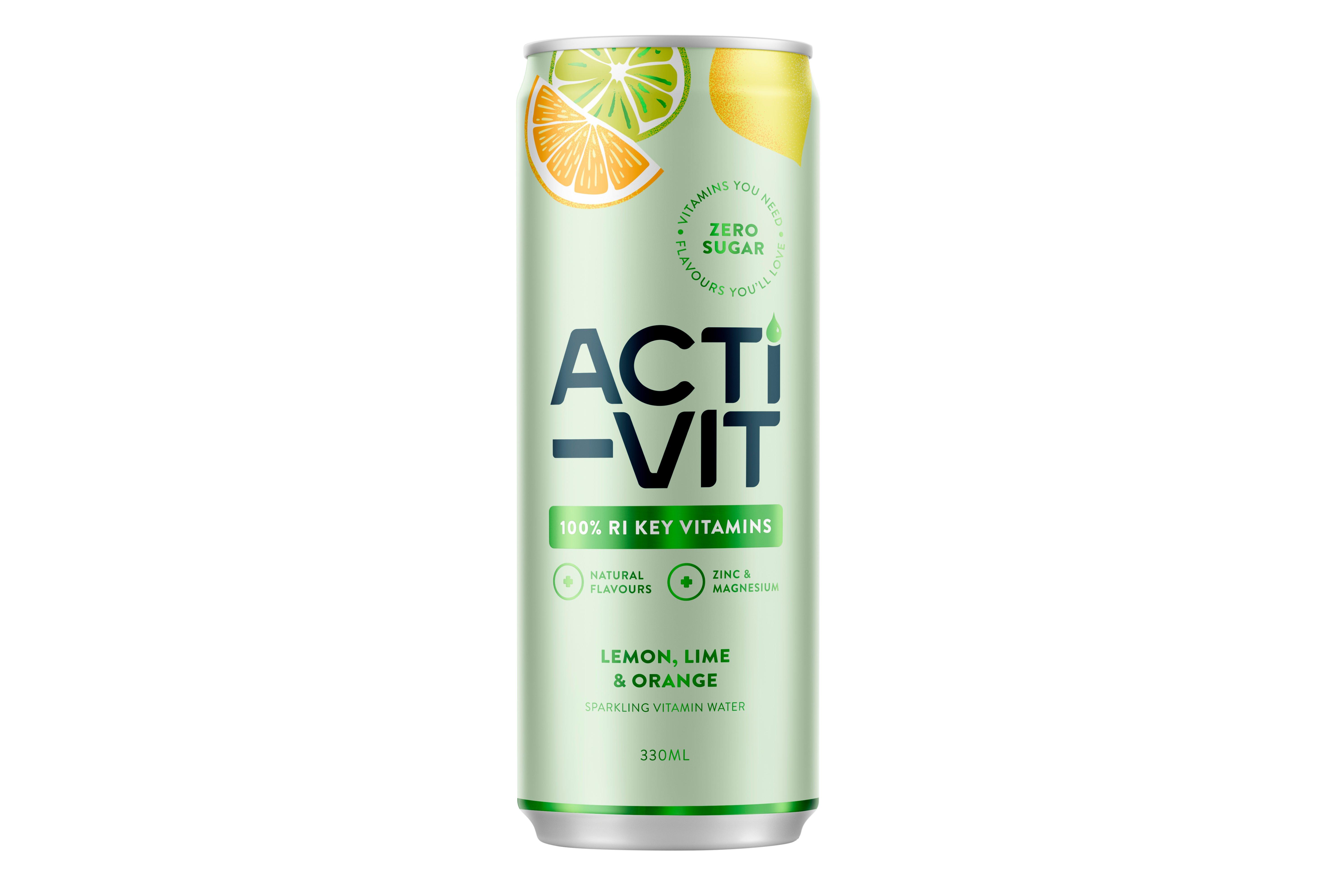 Acti-Vit Lemon, Lime & Orange Sparkling Water