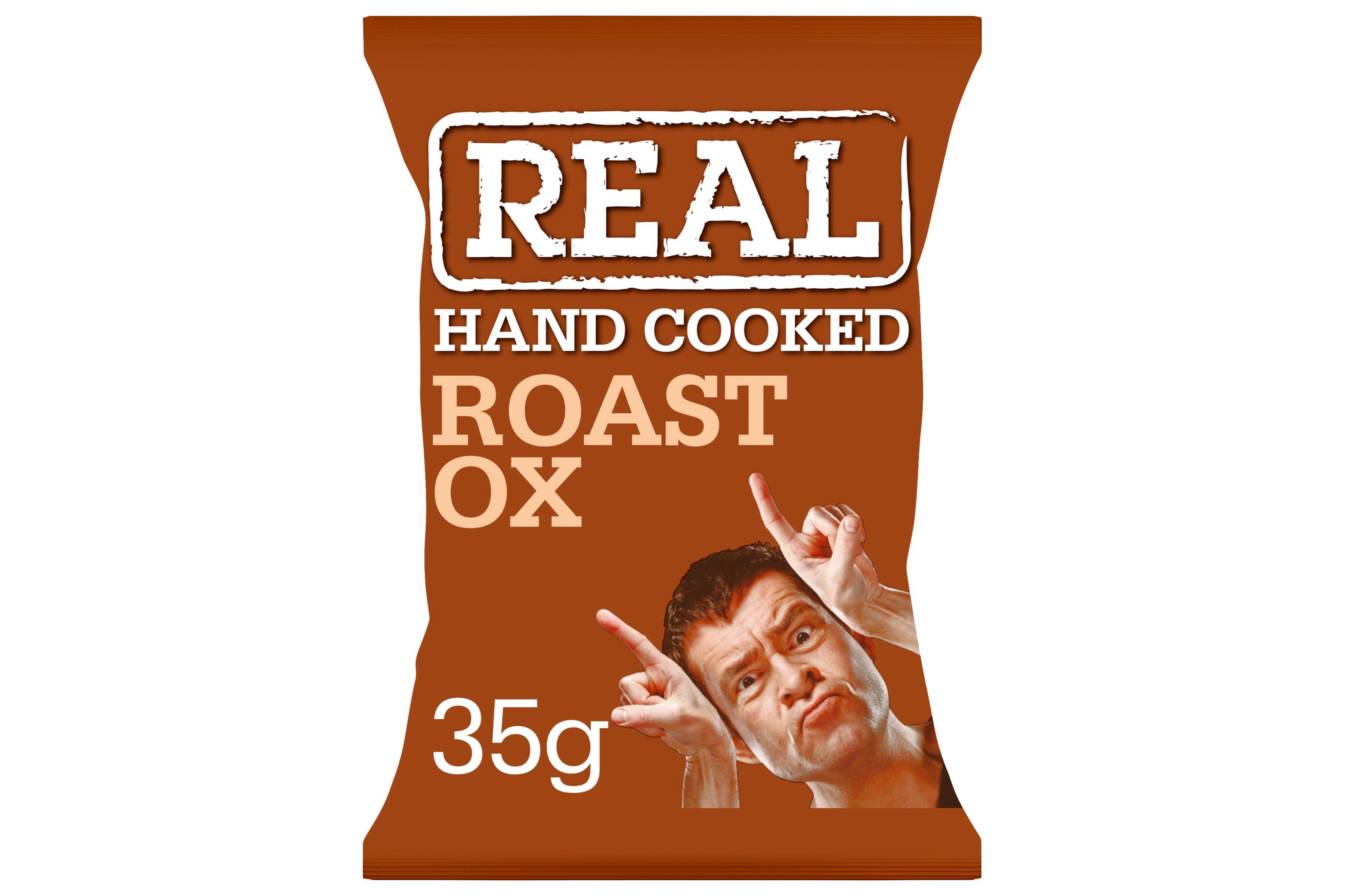 Real Roast Ox Beef Crisps