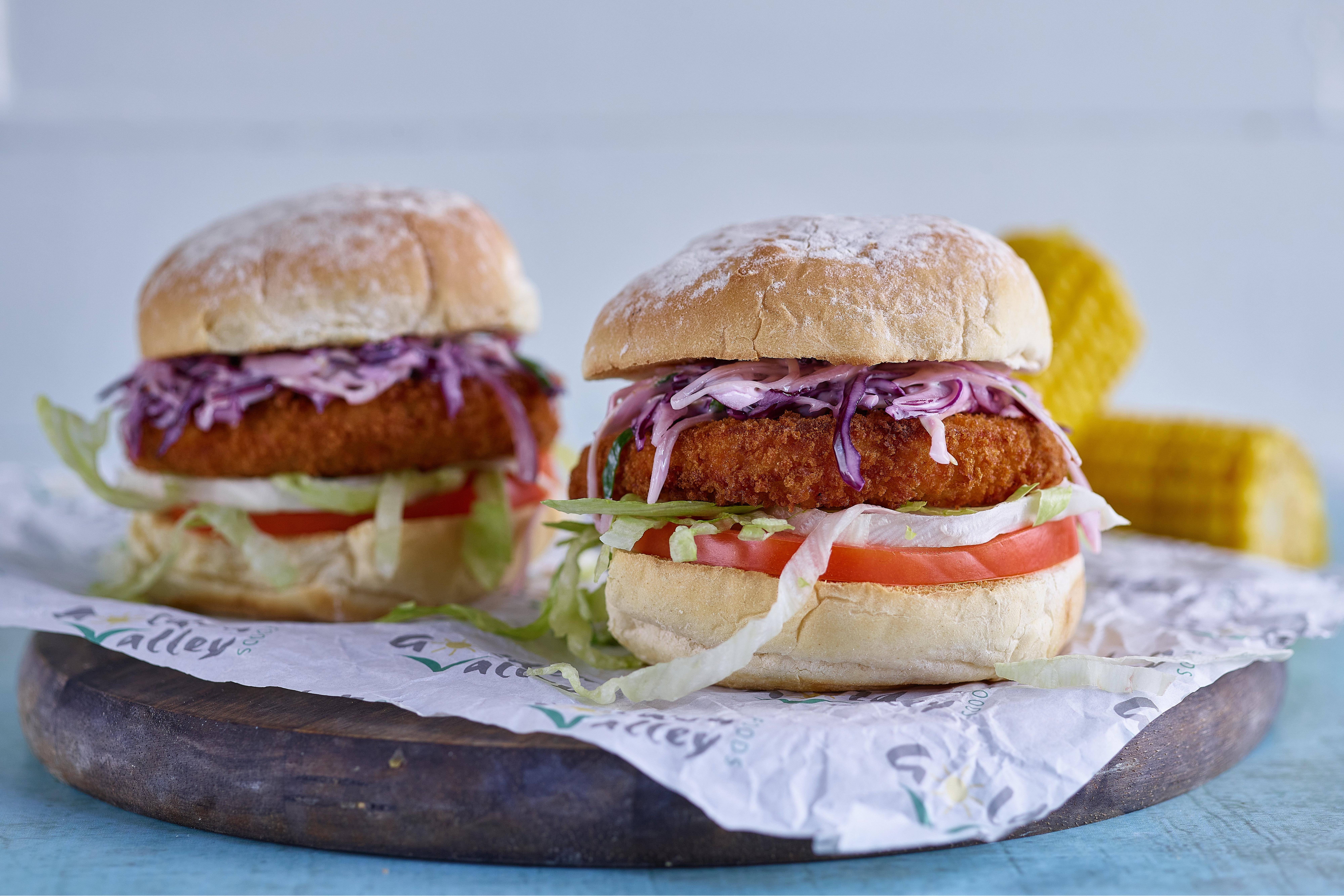 Golden Valley Breaded Chicken Burger