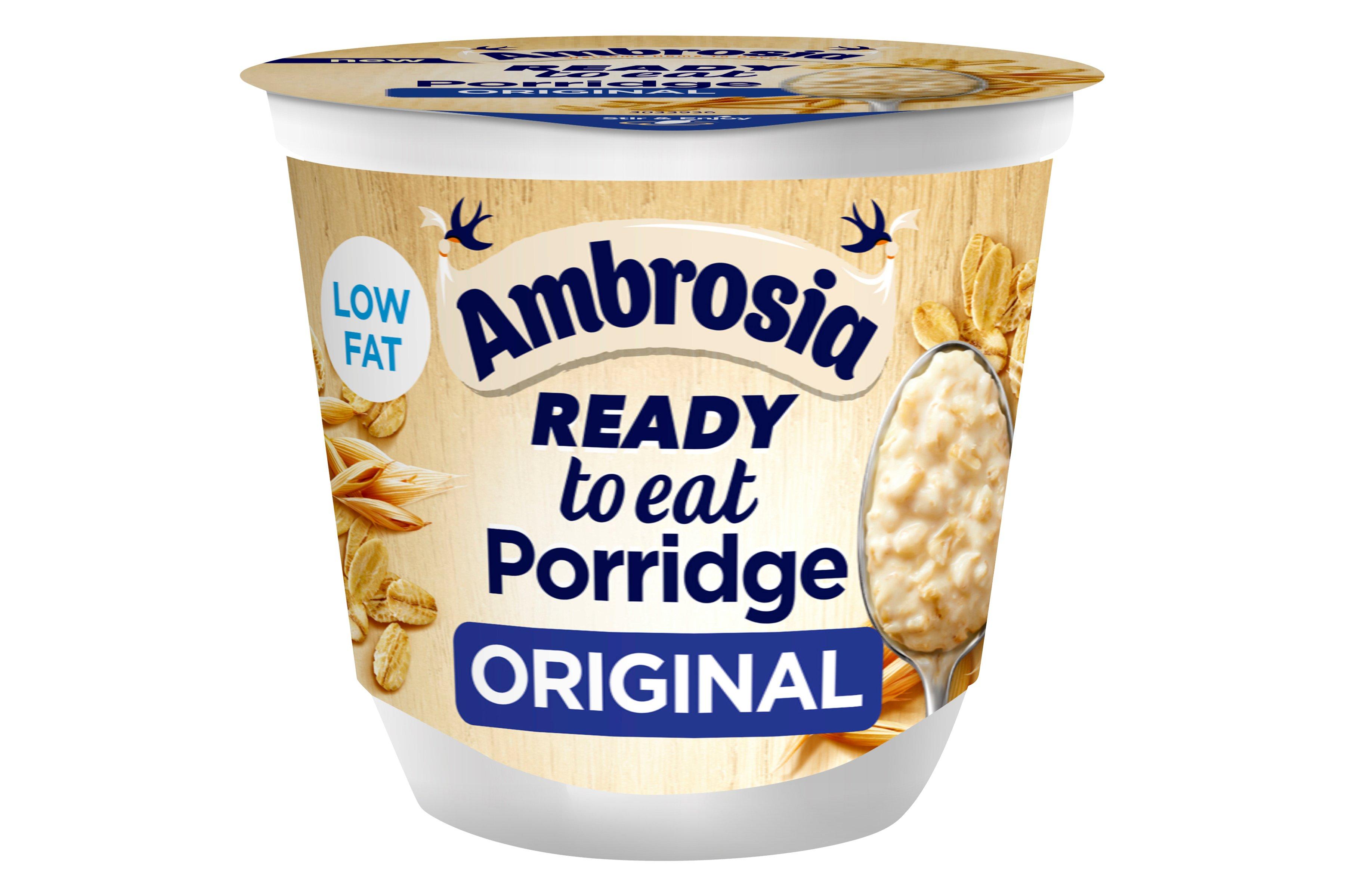 Ambrosia Ready To Eat Porridge Original Pot 210g